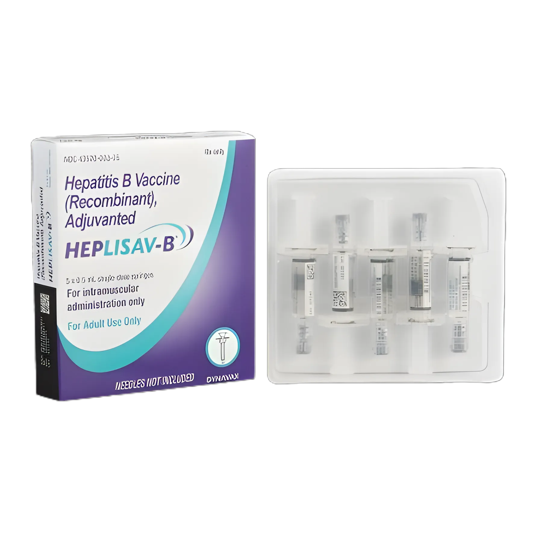 HEPLISAV-B™ Hepatitis B Vaccine for Adults 18+ | 20 mcg/0.5 mL Prefilled Syringe