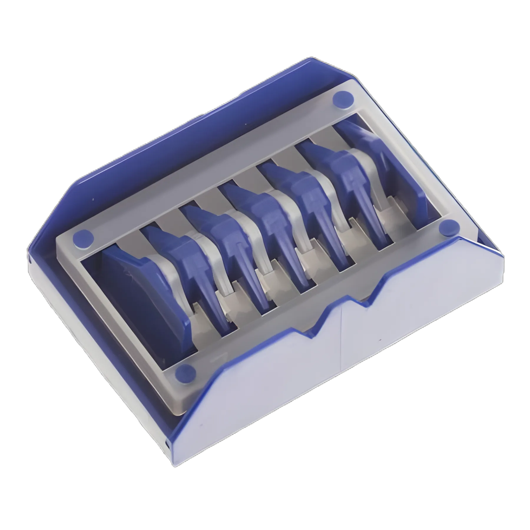 Locking Style Ligating Clip Hem-o-lok® Polymer Medium Blue Clip 6 Clips