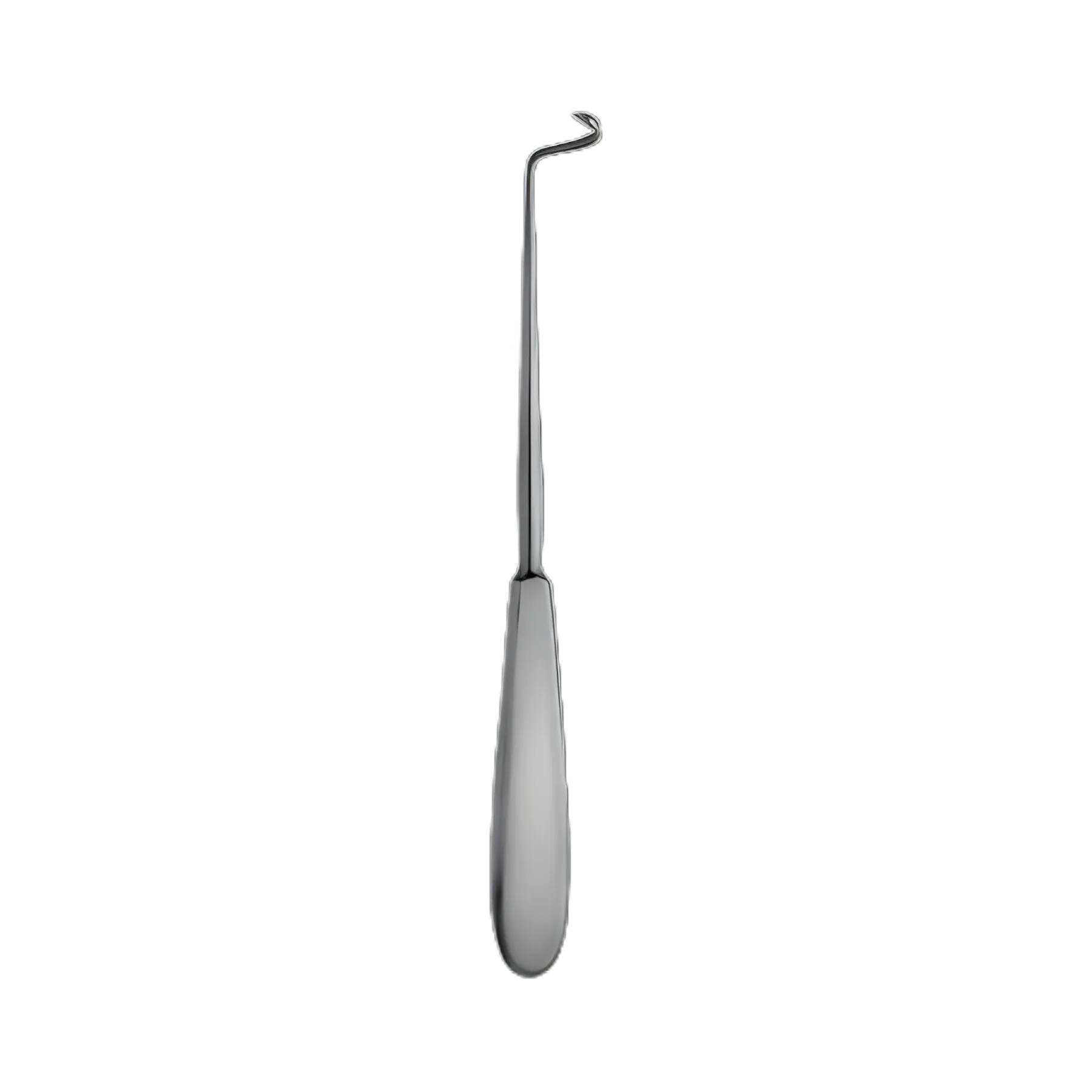 V. Mueller® Ligature Carrier 8 Inch Deschamps Sharp Left Type - Stainless Steel, Reusable