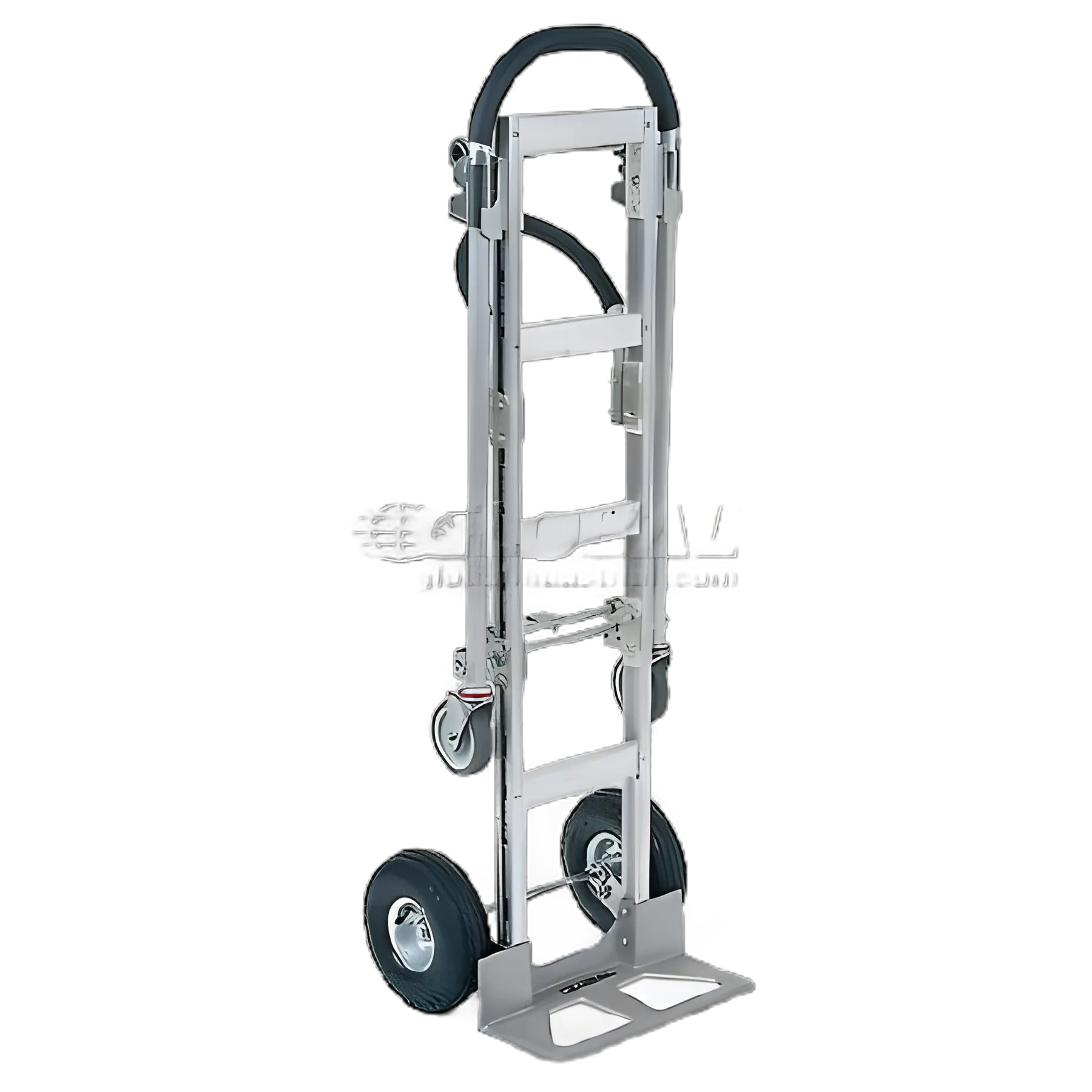 Global Industrial™ Senior Convertible Hand Truck with Pneumatic Wheels, 500 lbs Capacity - Ideal for Medical Facilities