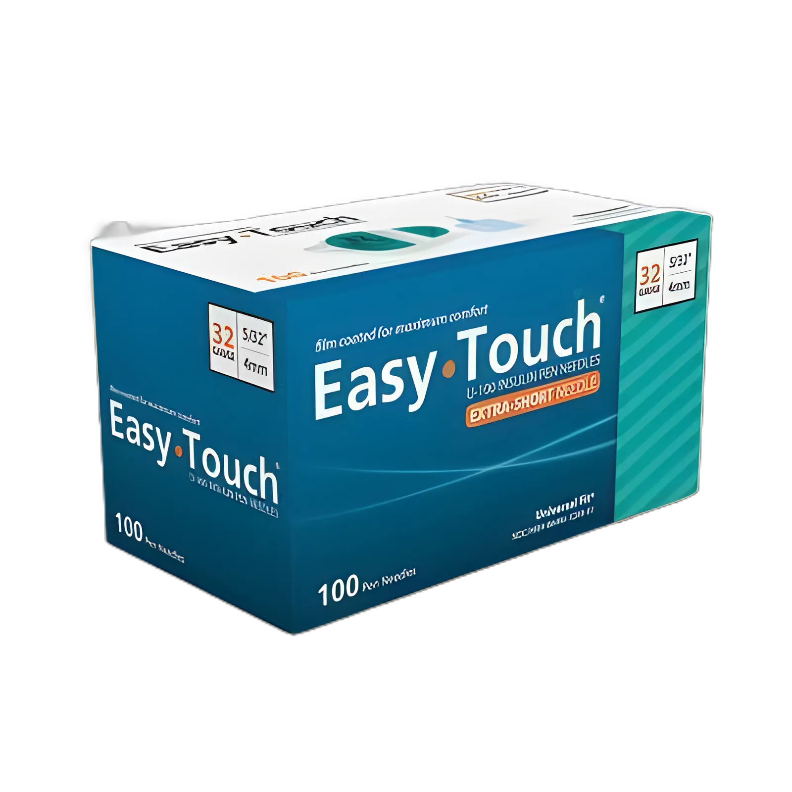 EasyTouch 32G 4mm Insulin Pen Needles for Efficient Diabetes Management