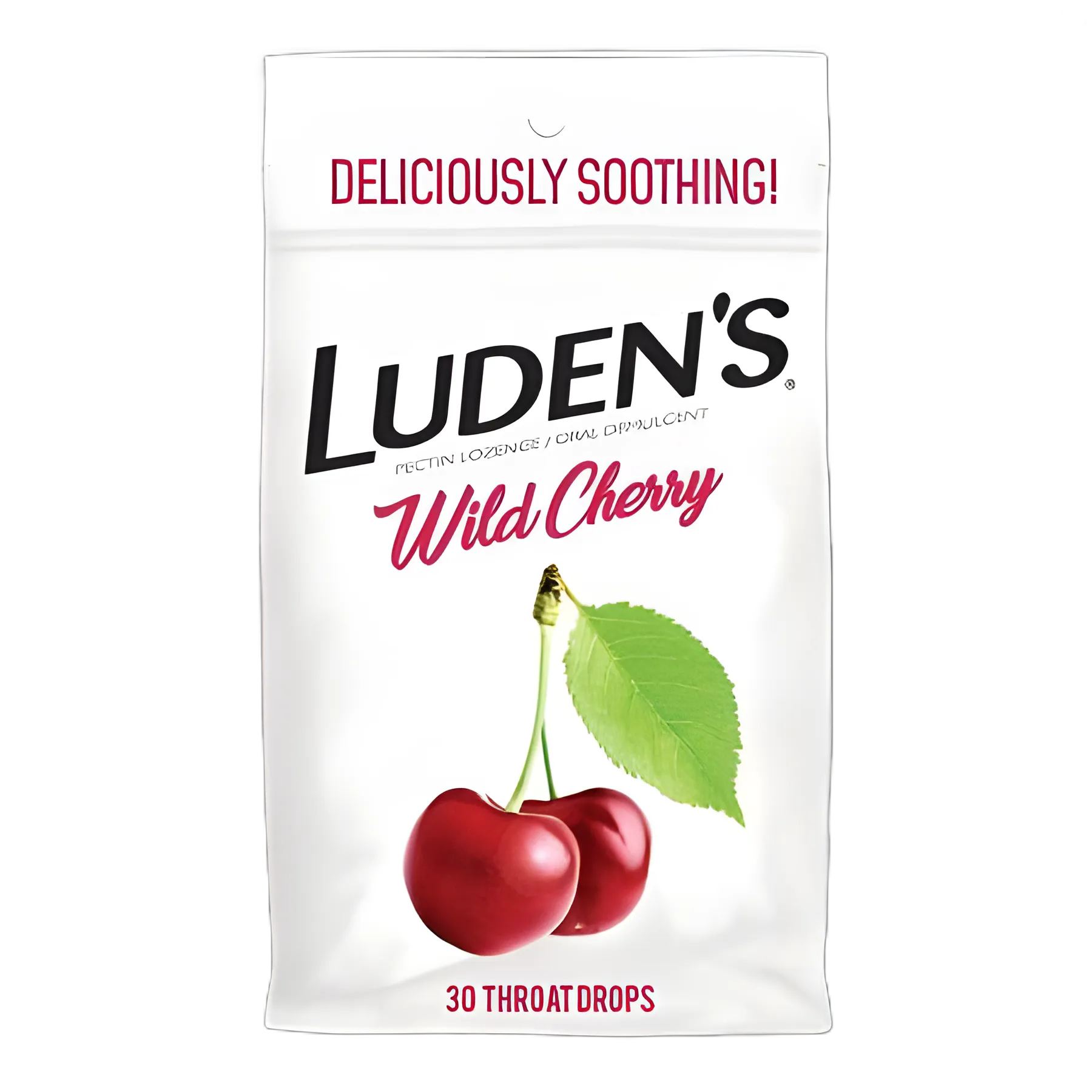 Sore Throat Relief Luden's® 2.8 mg Strength Lozenge 30 per Bag