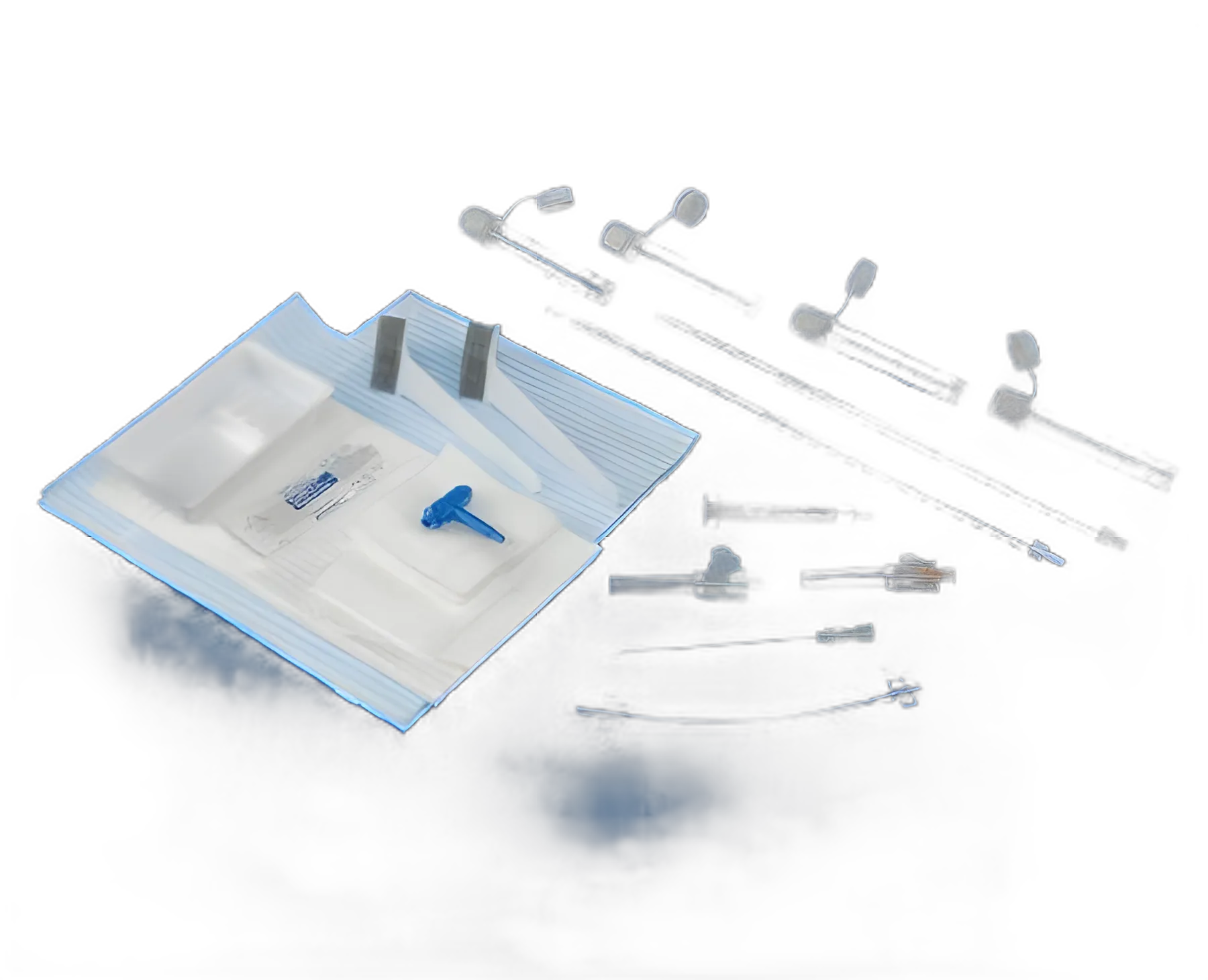 Curity™ Lumbar Puncture Tray with 22G Spinal Needle and Automatic Valve for Infants
