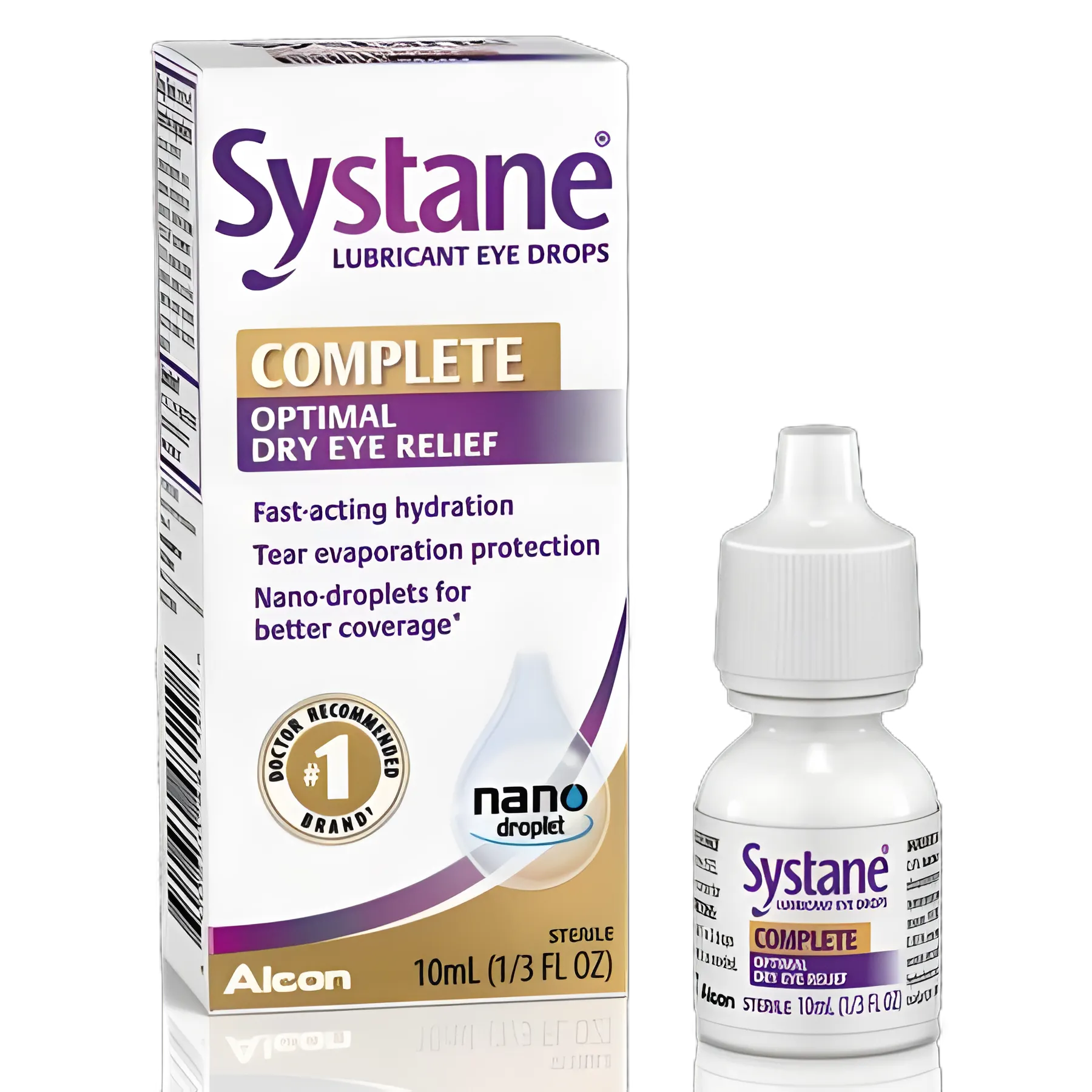 Systane® Complete 10 mL Eye Lubricant Drops for Dry Eye Relief