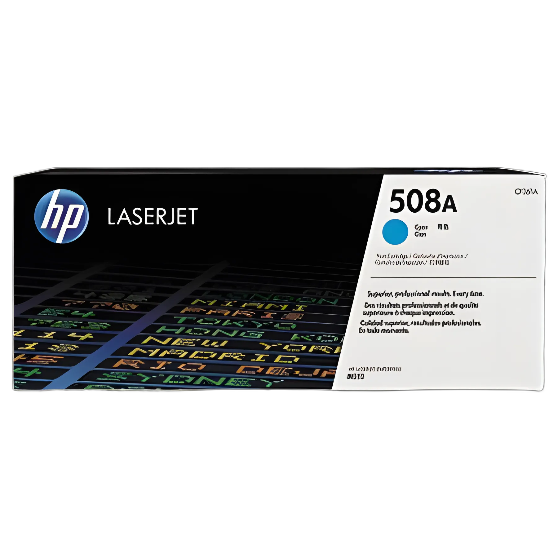HP 508A (CF361A) Cyan Original LaserJet Toner Cartridge for Medical Offices
