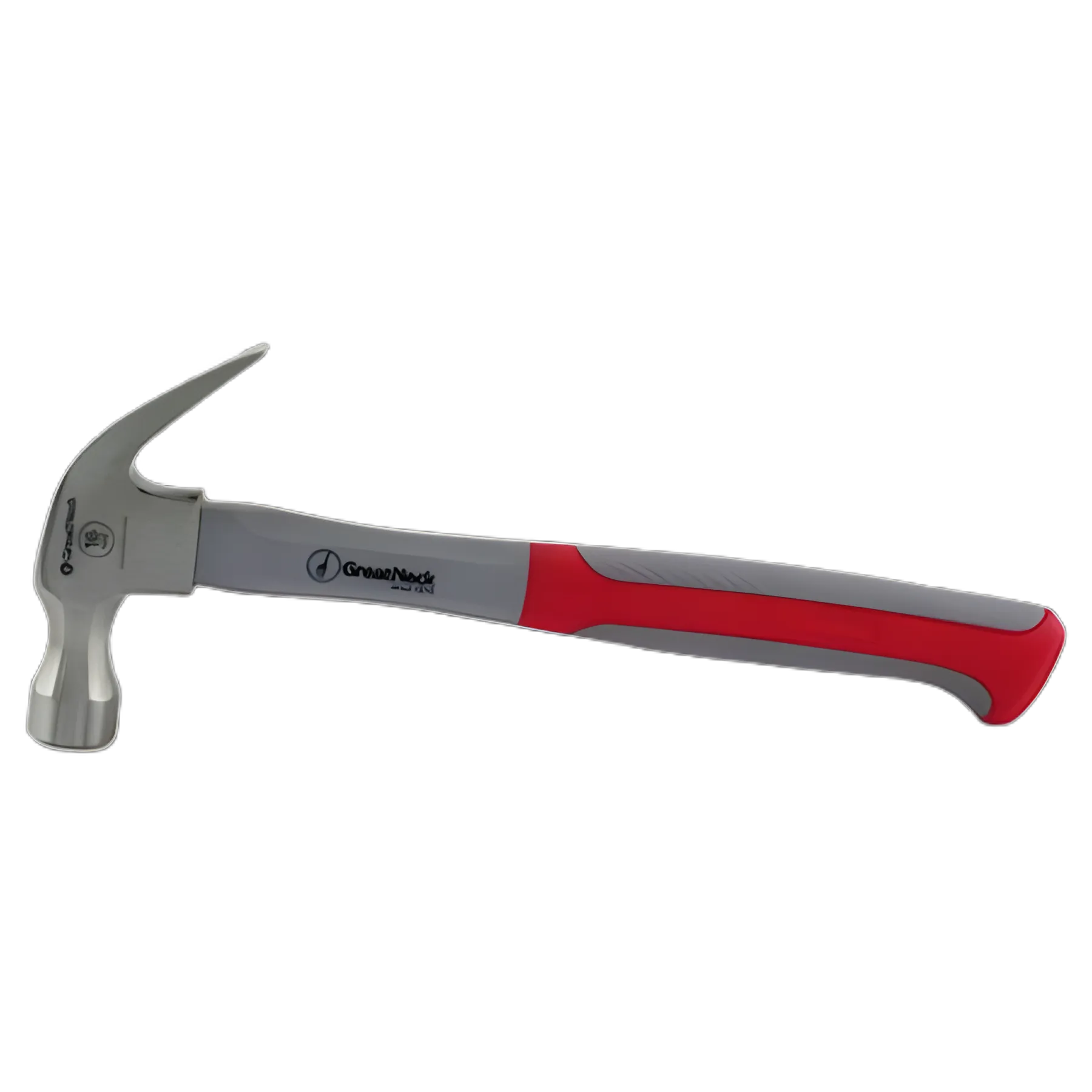 16 oz Claw Hammer with High-Visibility Orange Fiberglass Handle