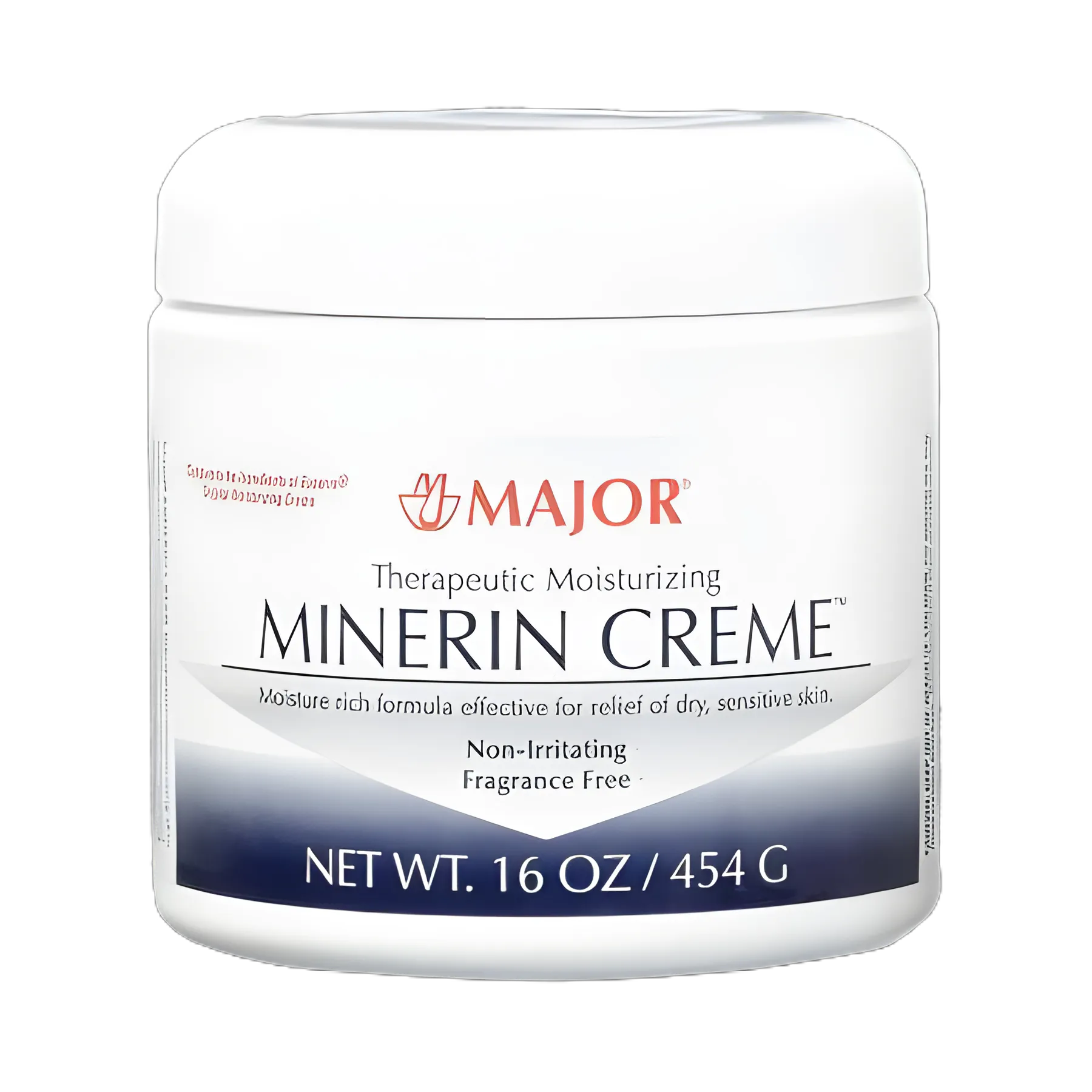 Hand and Body Moisturizer Minerin® 16 oz. Jar Unscented Cream
