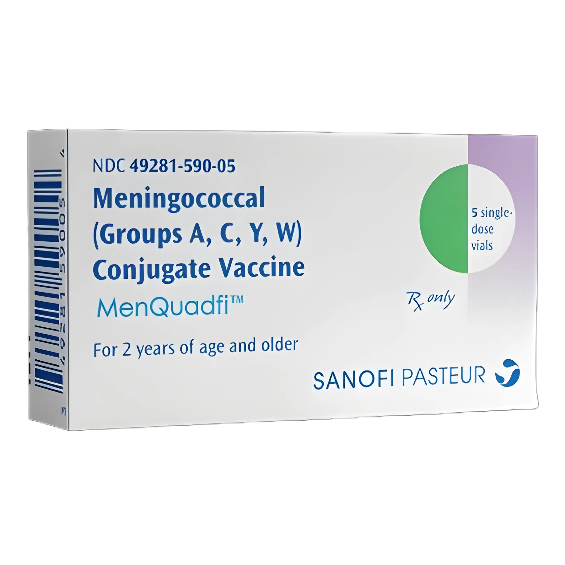 MenQuadfi™ Meningitis Vaccine Indicated for People 2 Years of Age and Older Meningococcal (Groups A, C, Y, and W-135) Conjugate Vaccine, Preservative Free 10 mcg / 0.5 mL Injection Single-Dose Vial 0.5 mL