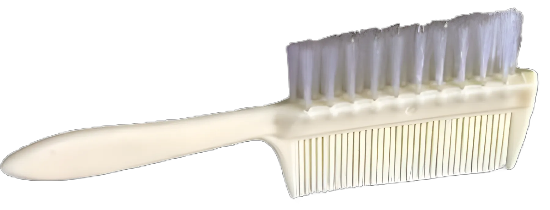 Pediatric Comb and Brush Set by New World Imports, White Plastic, Latex-Free