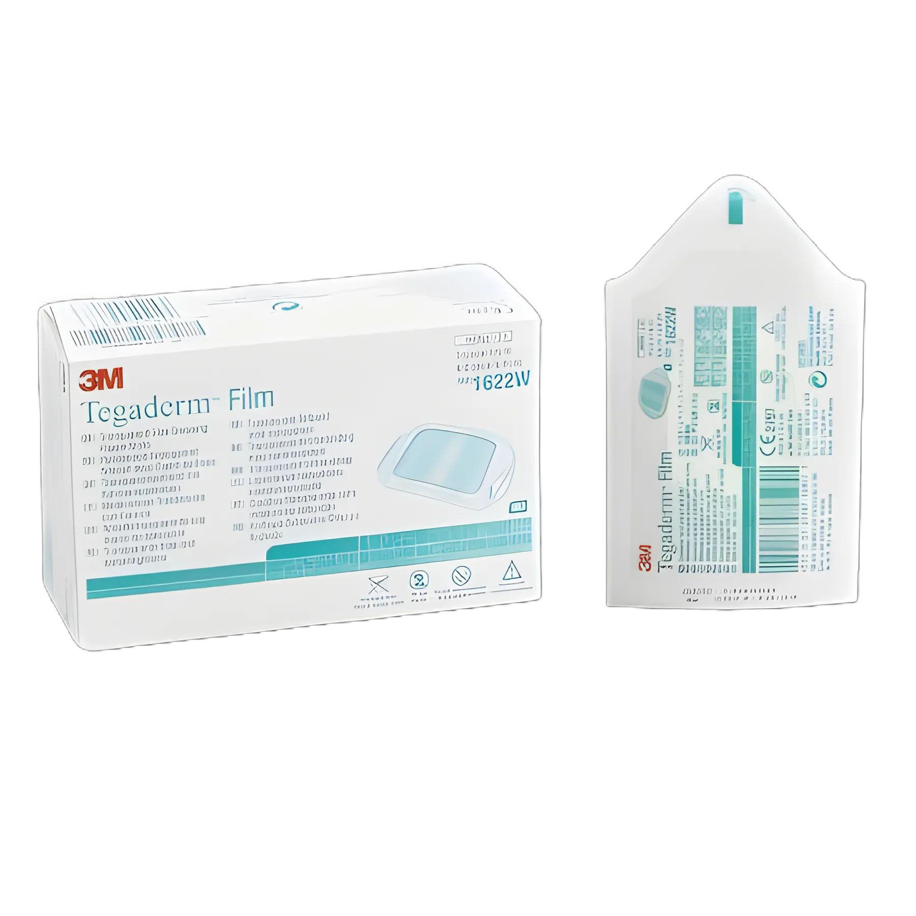 Transparent Film Dressing 3M™ Tegaderm™ 1-3/4 X 1-3/4 Inch Frame Style Delivery Rectangle Sterile