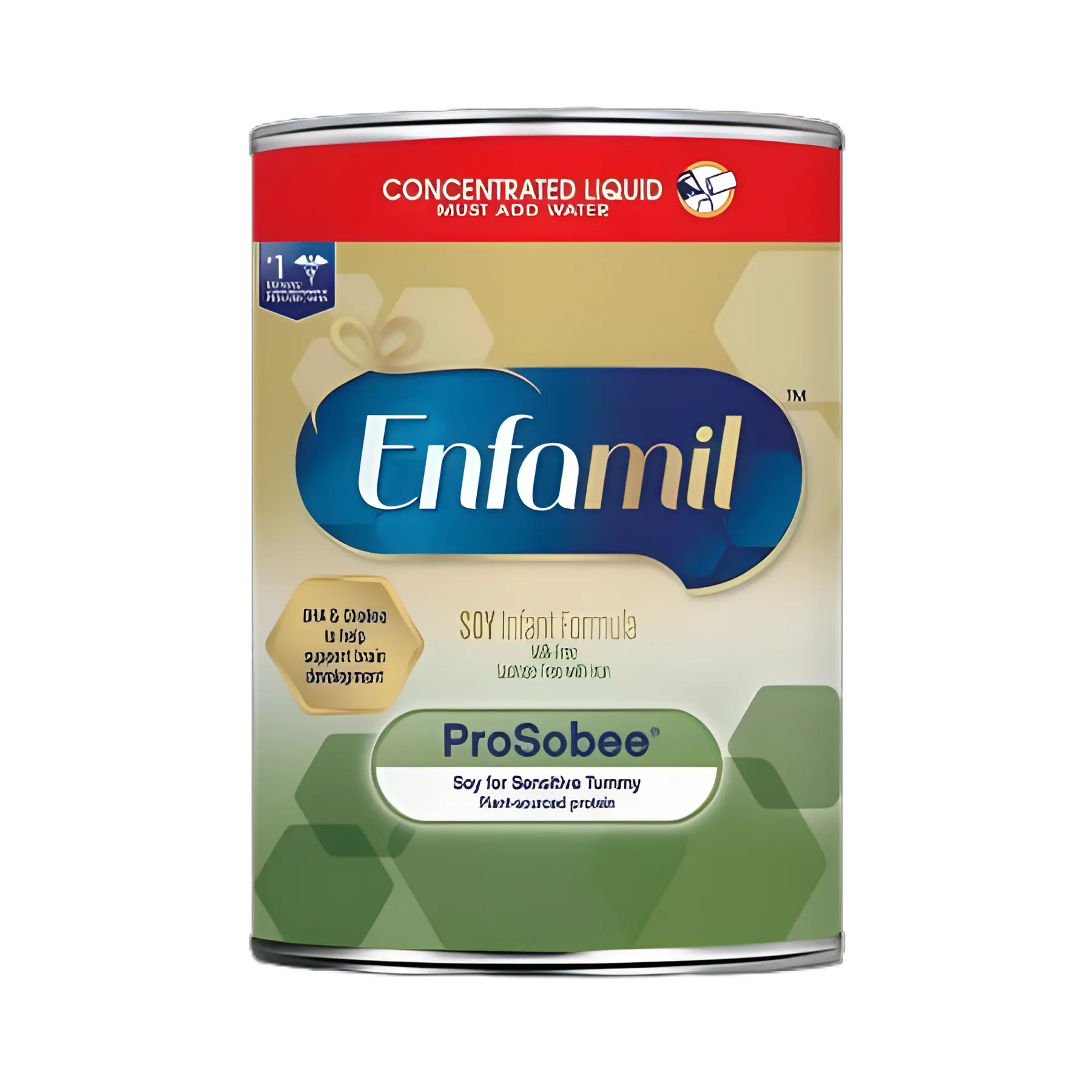 Infant Formula Enfamil® ProSobee® Unflavored 13 oz. Can Concentrate Soy Lactose Intolerance