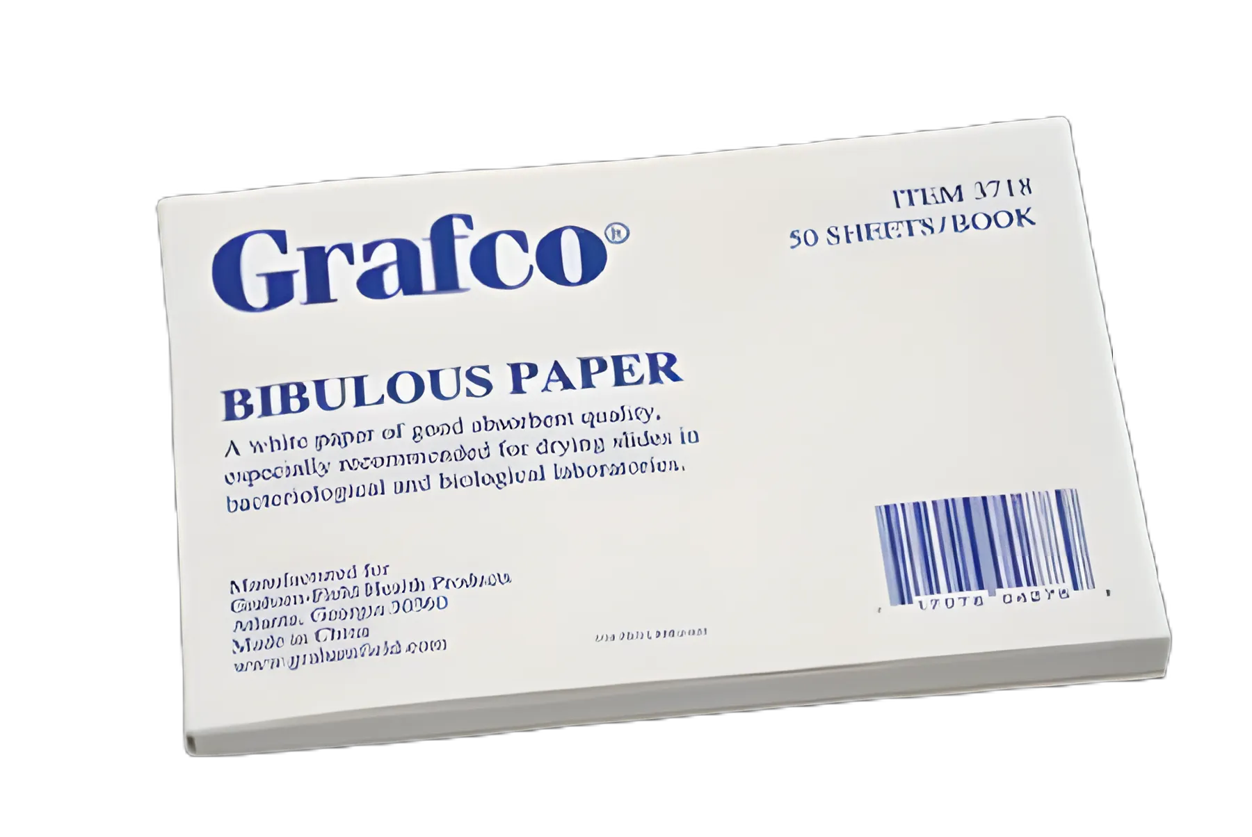 Grafco® Bibulous Paper 4 X 6 Inch, 0.18 mm Thick, A-Grade Cotton Fiber