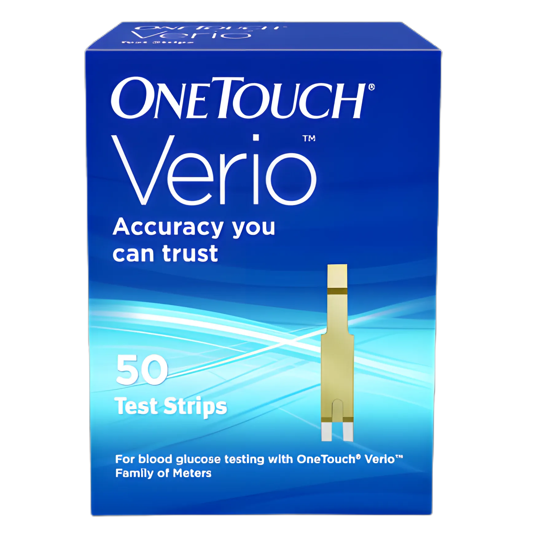 Blood Glucose Test Strips OneTouch® Verio® 50 Strips per Pack - 022978