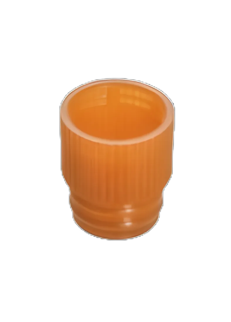Sarstedt Orange Tube Stopper for 13mm Tubes - Polyethylene