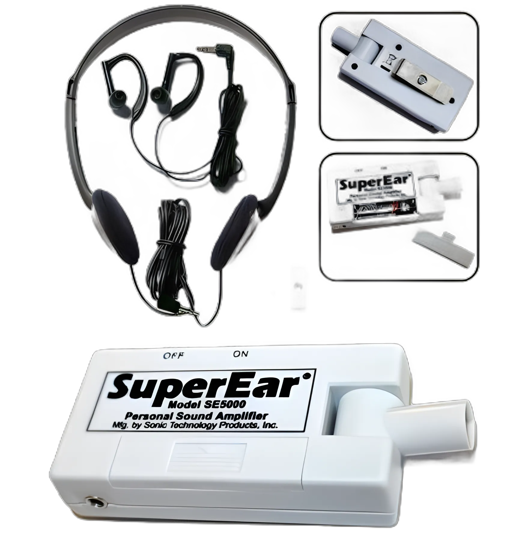 SuperEar SE5000 Personal Sound Amplifier - Compact, High-Gain Hearing Aid