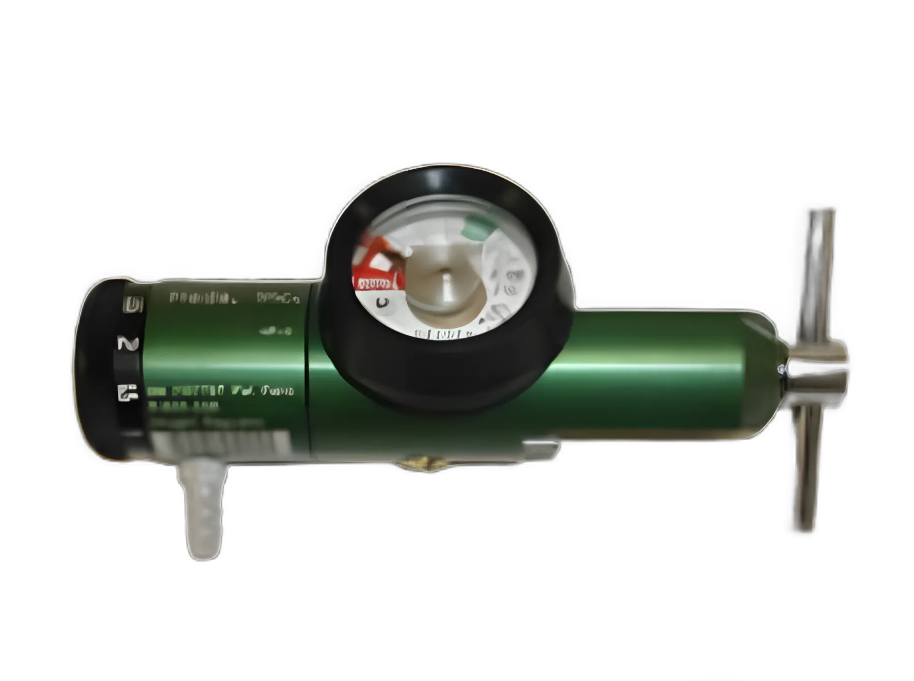 Oxygen Regulator Click Style 0 - 8 LPM Barb Outlet CGA-870