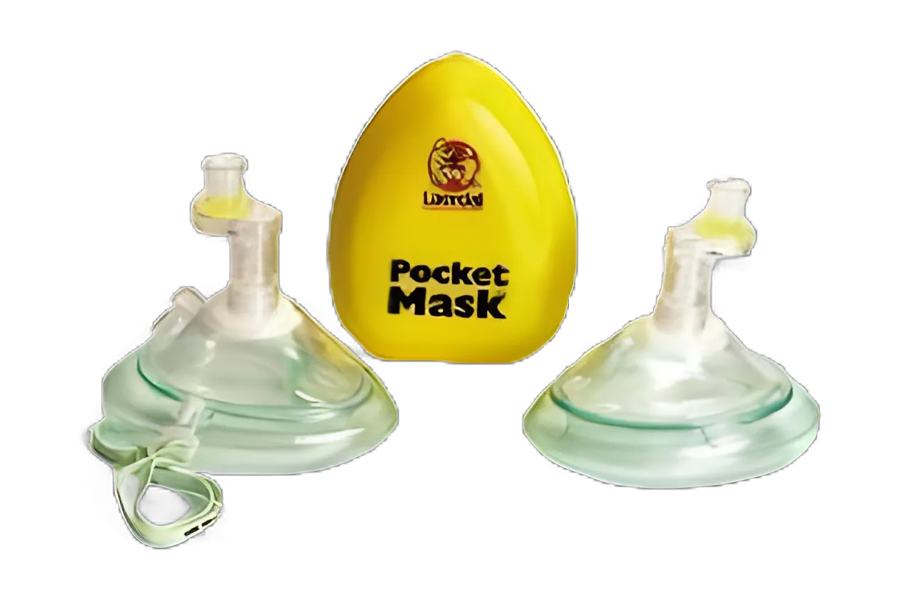 CPR Resuscitation Mask with Case Laerdal® Pocket Mask™