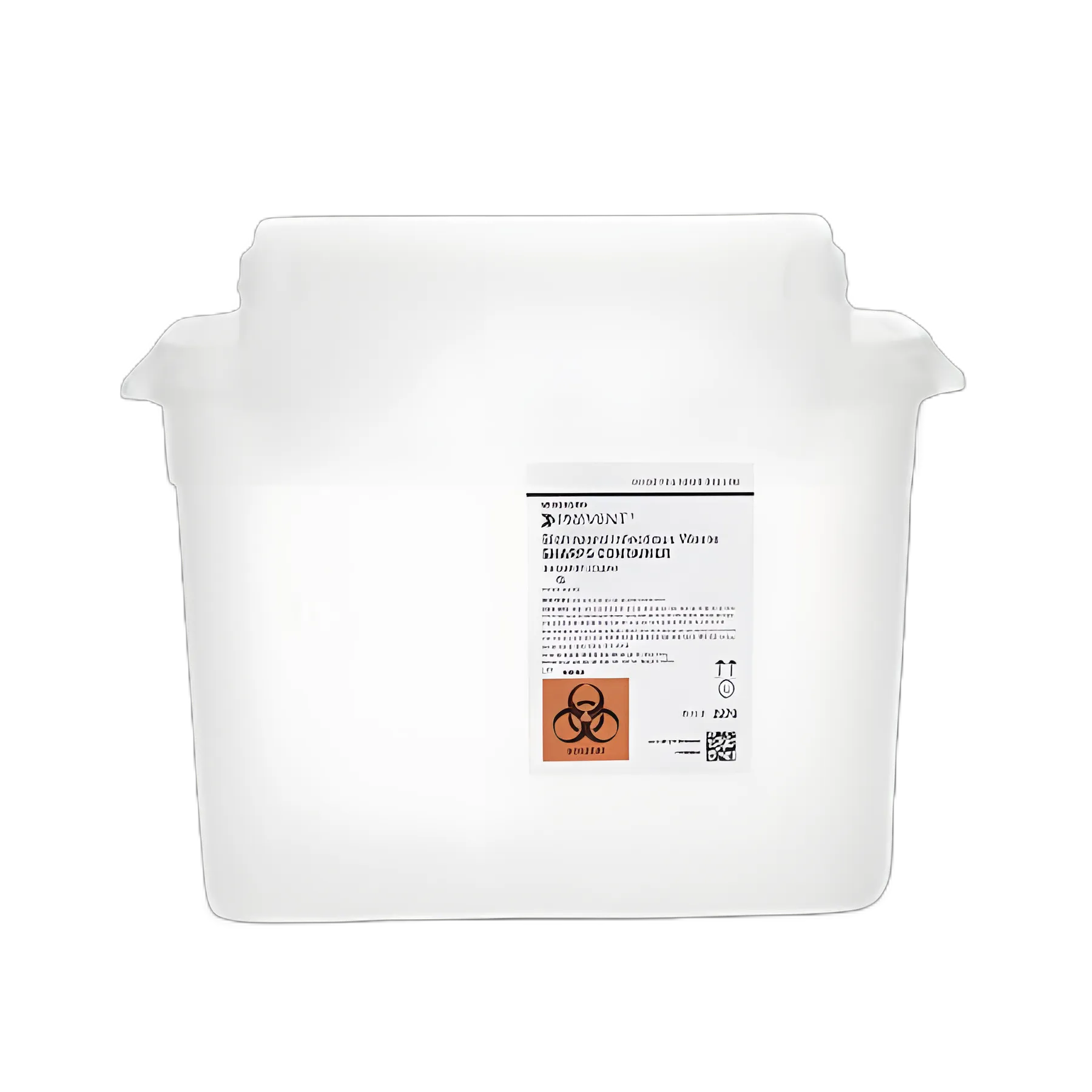 Sharps Container McKesson Prevent® Translucent Base 11 H X 12 W X 4-3/4 D Inch Horizontal Entry 1.35 Gallon