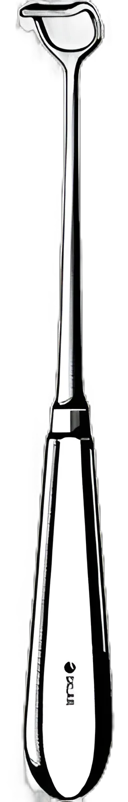 Sklar® Beckman Adenoid Curette, 8-1/2 Inch, Curved Fenestrated Square Tip, Stainless Steel