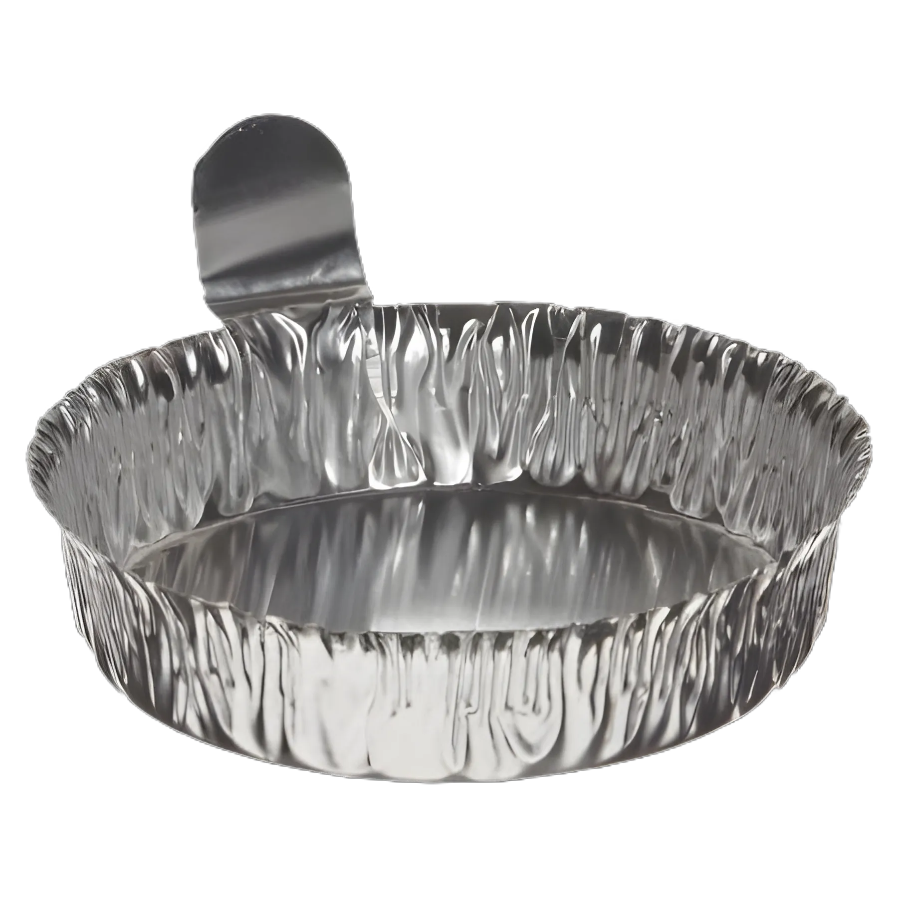 Aluminum Weighing Dish Flat Bottom - FDA Compliant, Disposable | HS14521B