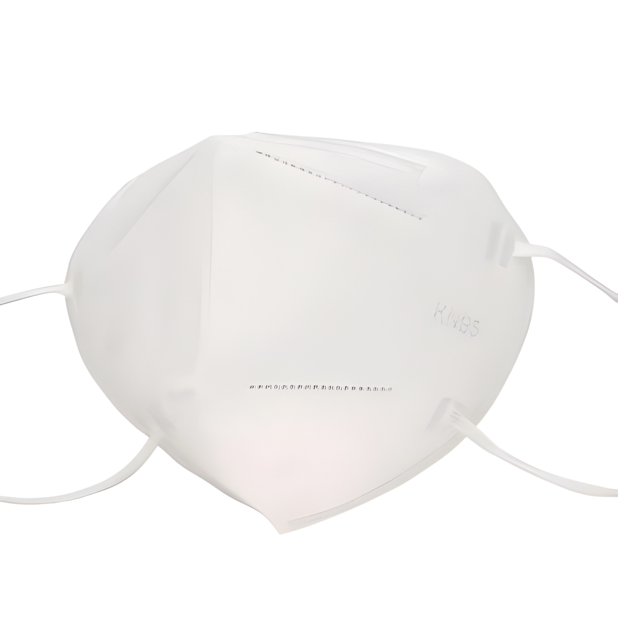 KN95 Face Mask, White, Single Use, Foldable, Non-Medical, 30/bx, 36bx/cs