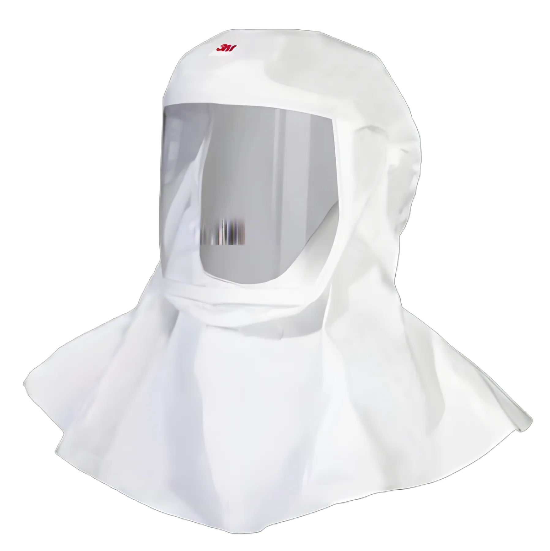 3M™ Versaflo™ S-433L Medium/Large Air Purifying Respirator Hood with Integrated Head Suspension and Pull On Closure - White