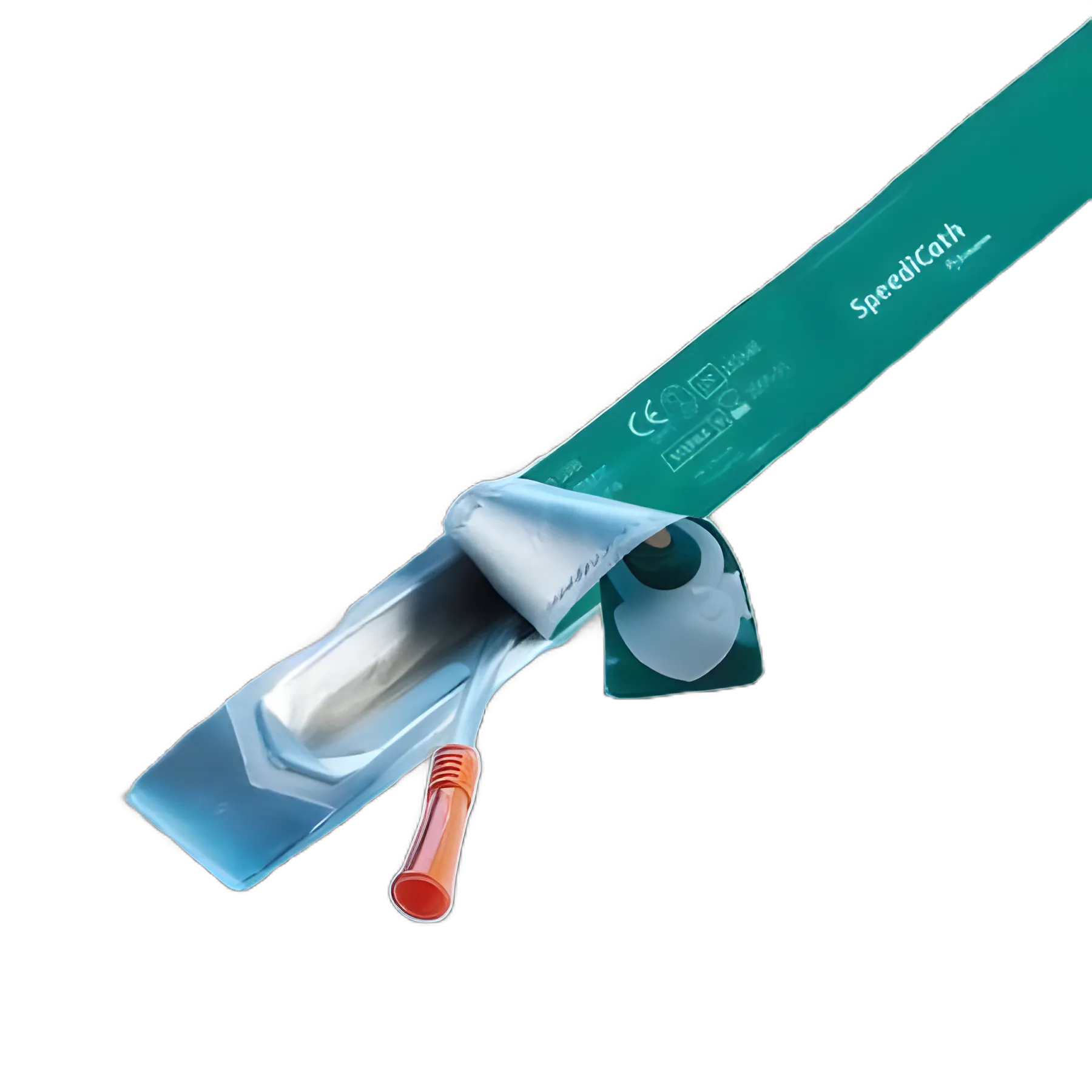 Intermittent Catheter Tray SpeediCath® Female / Straight Tip 12 Fr. Without Balloon Hydrophilic Coated Polyurethane