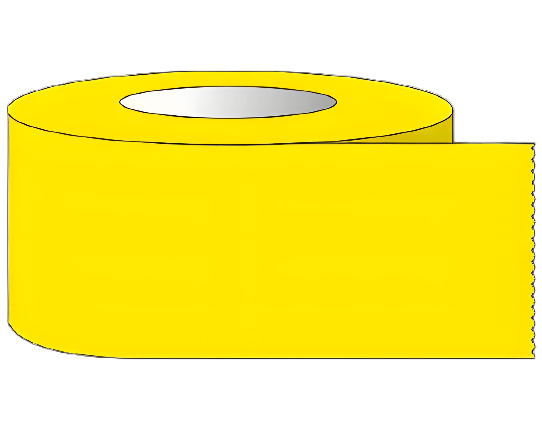 Shamrock Multipurpose Yellow Label Tape 3/4 X 60 Inch for Medical & Laboratory Use