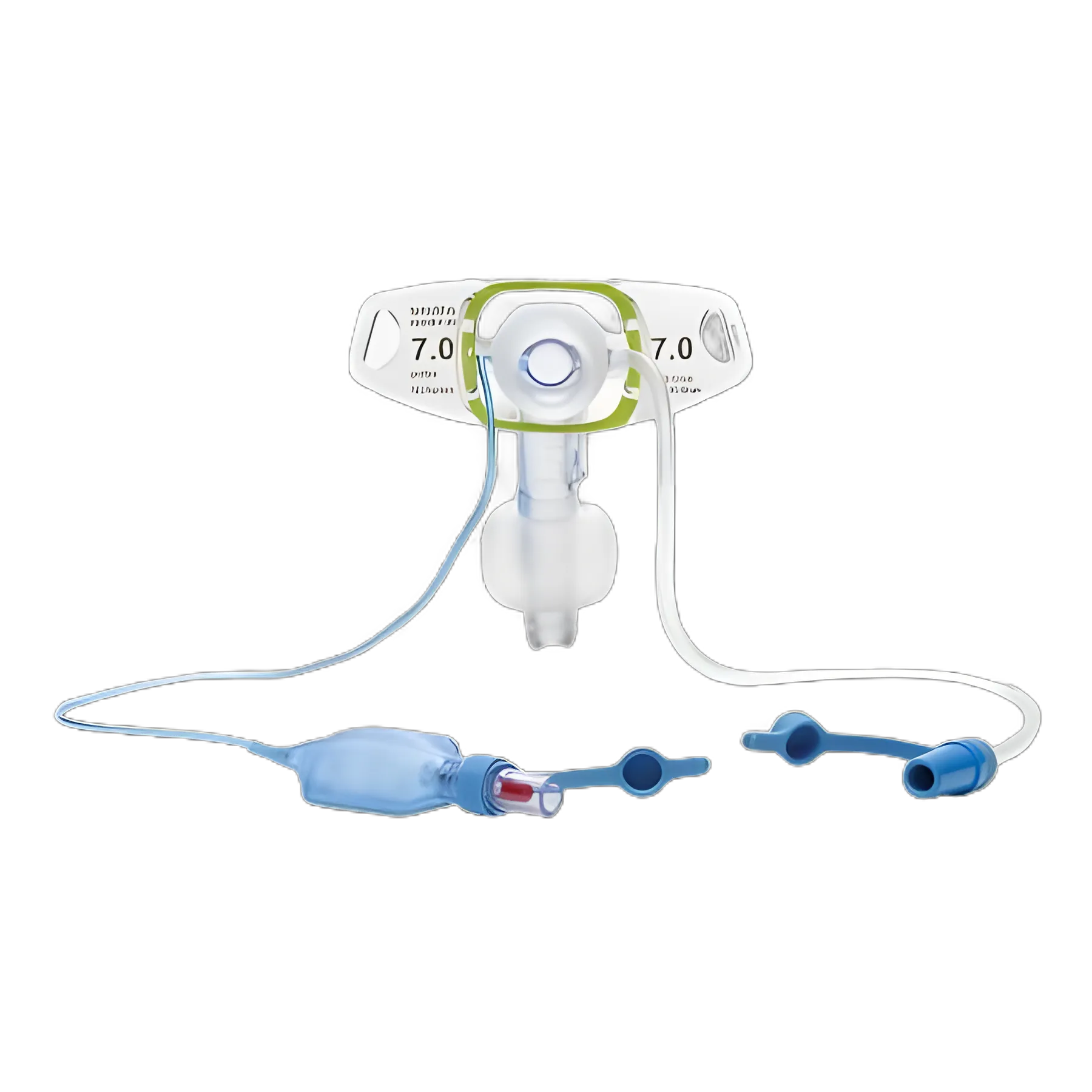 Portex BLUselect Suctionaid Cuffed Tracheostomy Tube with Two Inner Cannulas, 9.0mm Adult