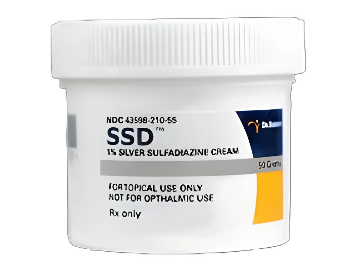 SSD™ Silver Sulfadiazine 1% Cream Jar 50 Gram