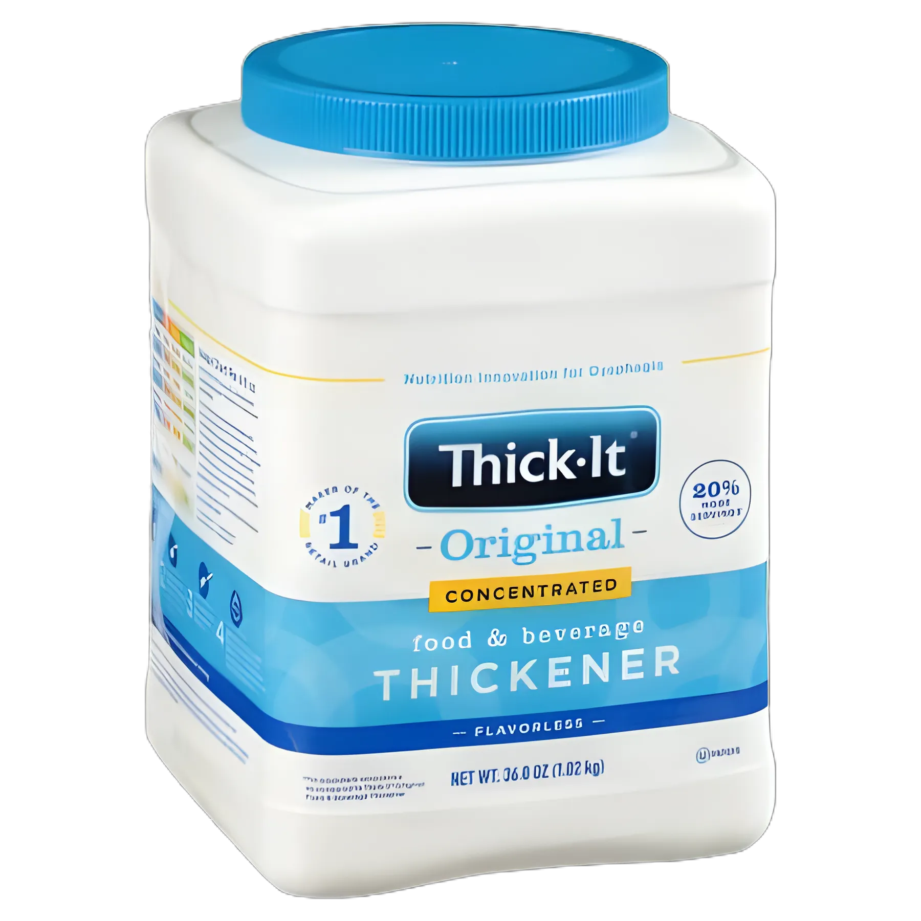 Food and Beverage Thickener Thick-It® Original Concentrated 10 oz. Canister Unflavored Powder IDDSI Level 0 Thin