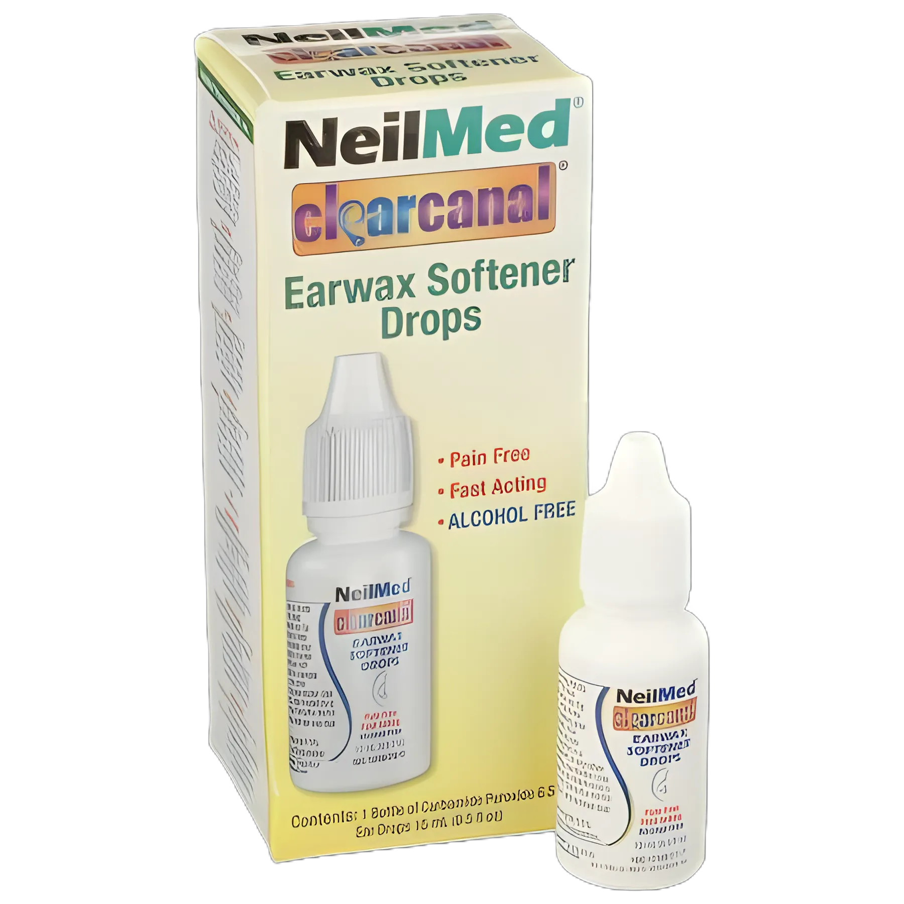 NeilMed Ear Wax Remover, 0.5 oz Otic Drops with 6.5% Carbamide Peroxide