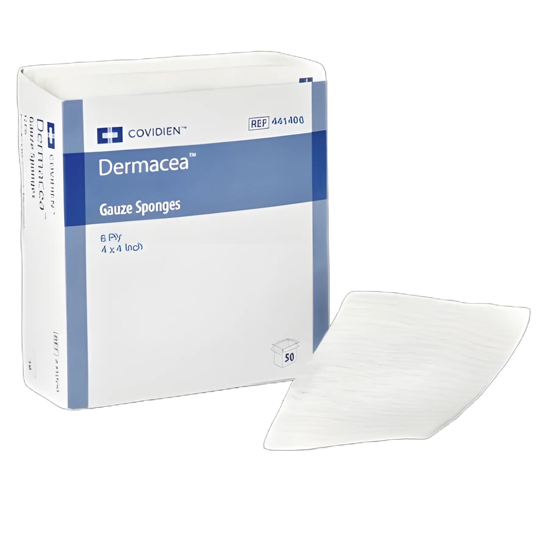 Cardinal Health Sterile Nonwoven Sponge 4x4 Inch, 5-Pack, 6-Ply Square