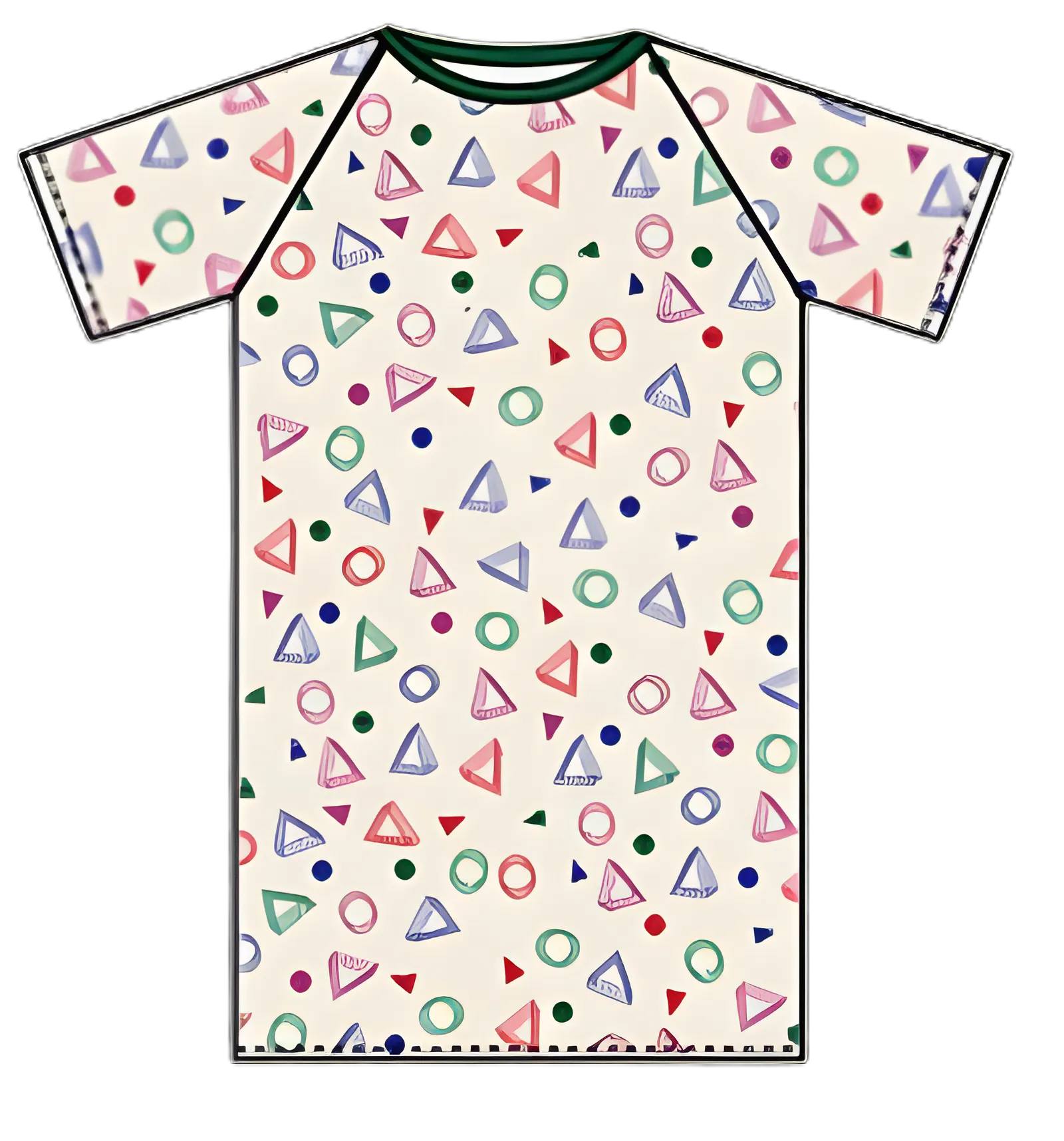 Patient Exam Gown 3X-Large Print Reusable - V64-506IVP