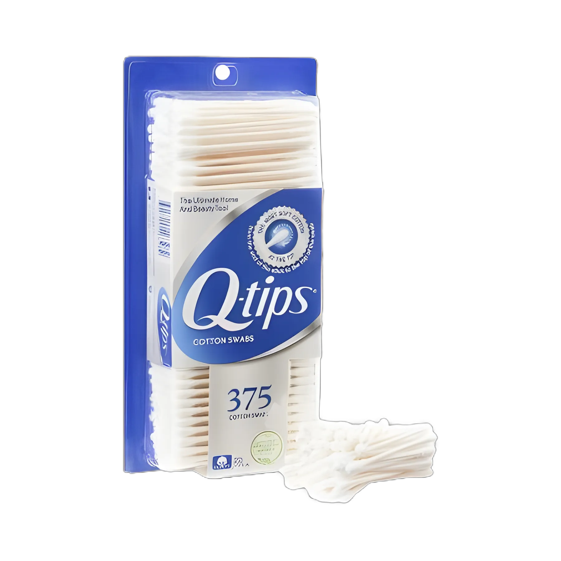 Swabstick Q-Tip® Cotton Tip Cotton Shaft 3 Inch NonSterile 375 per Pack