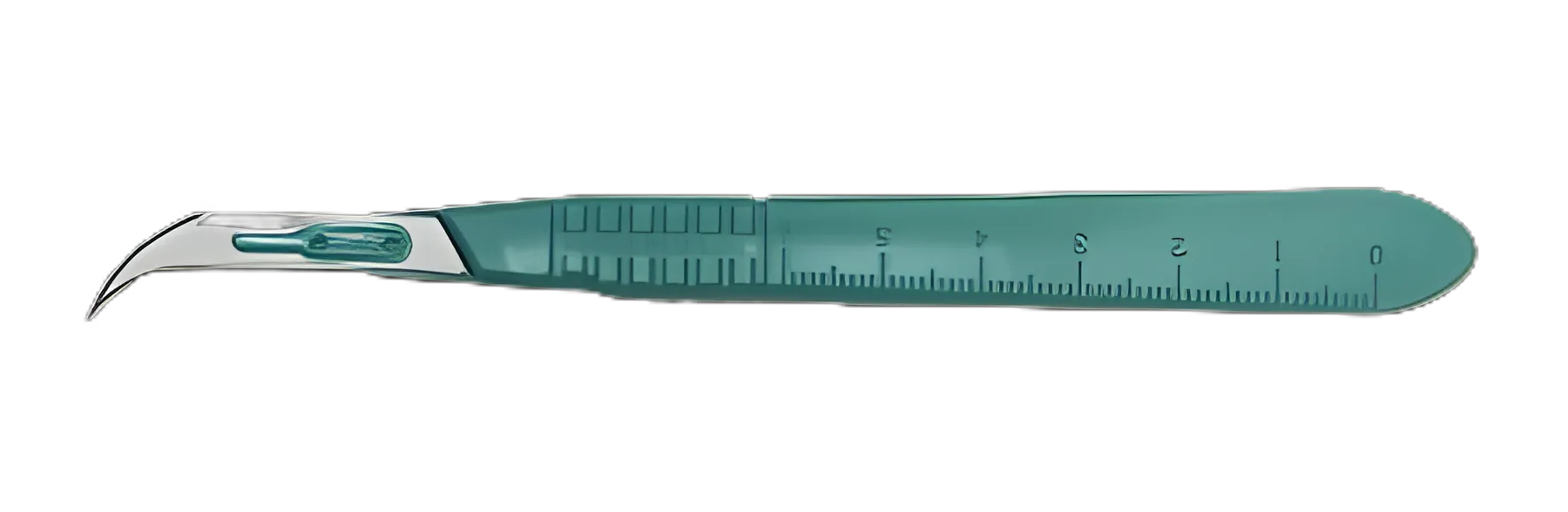 Scalpel Bard-Parker™ Conventional No. 12B Stainless Steel / Plastic No. 4 Handle Sterile Disposable