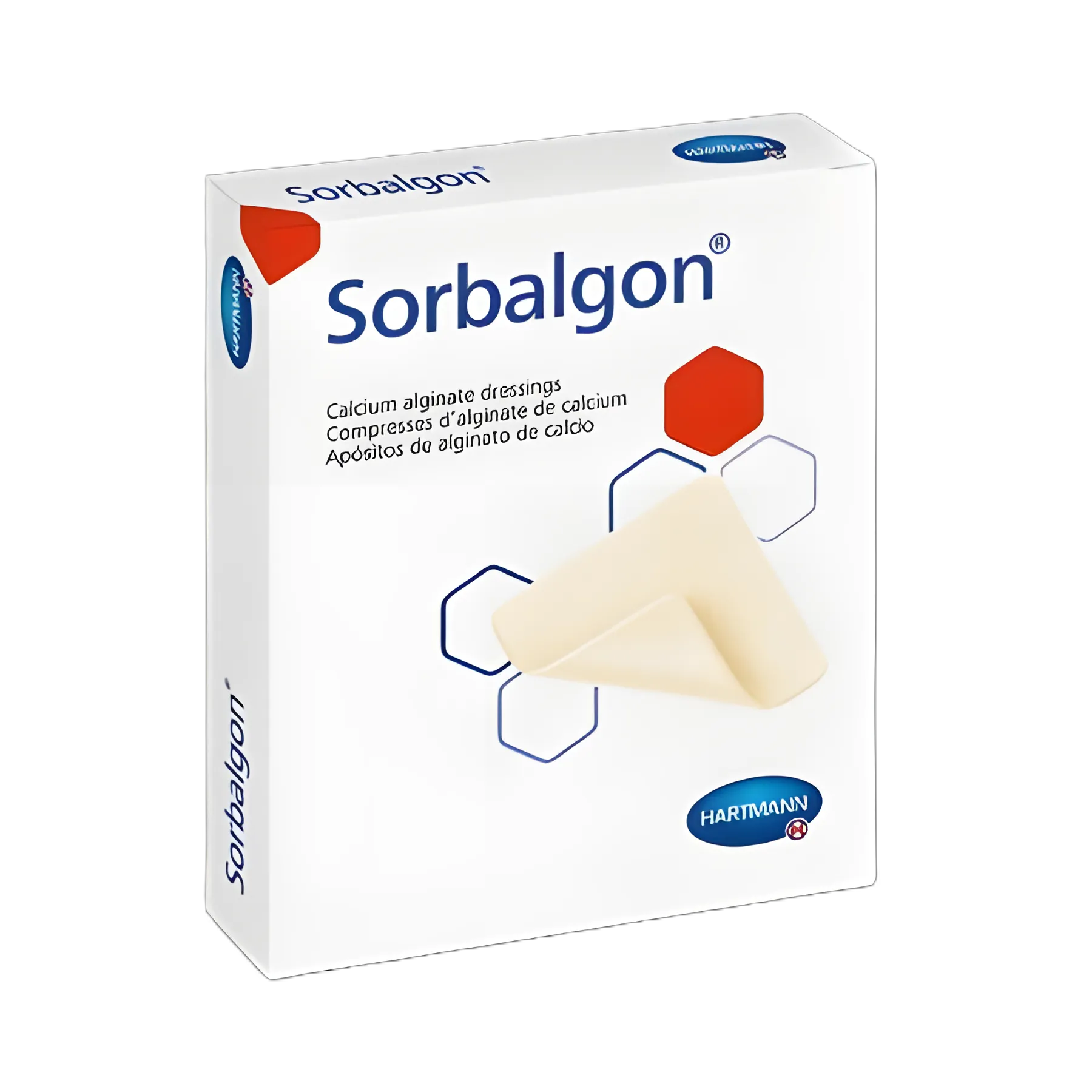Alginate Dressing Sorbalgon® 4 X 8 Inch Rectangle