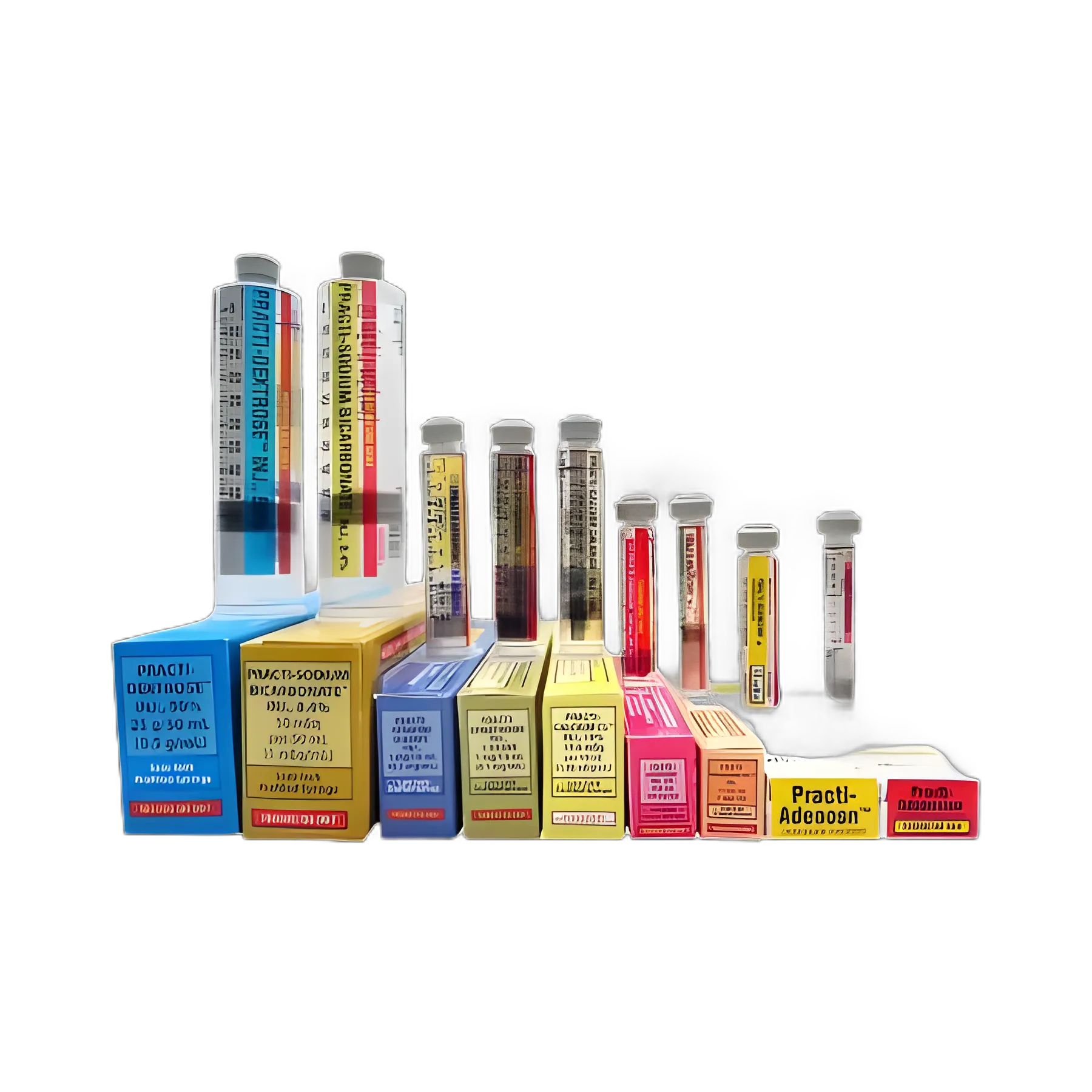 Wallcur Practi-Crash Code 9-Pack for Clinical IV Training - 6/Pack