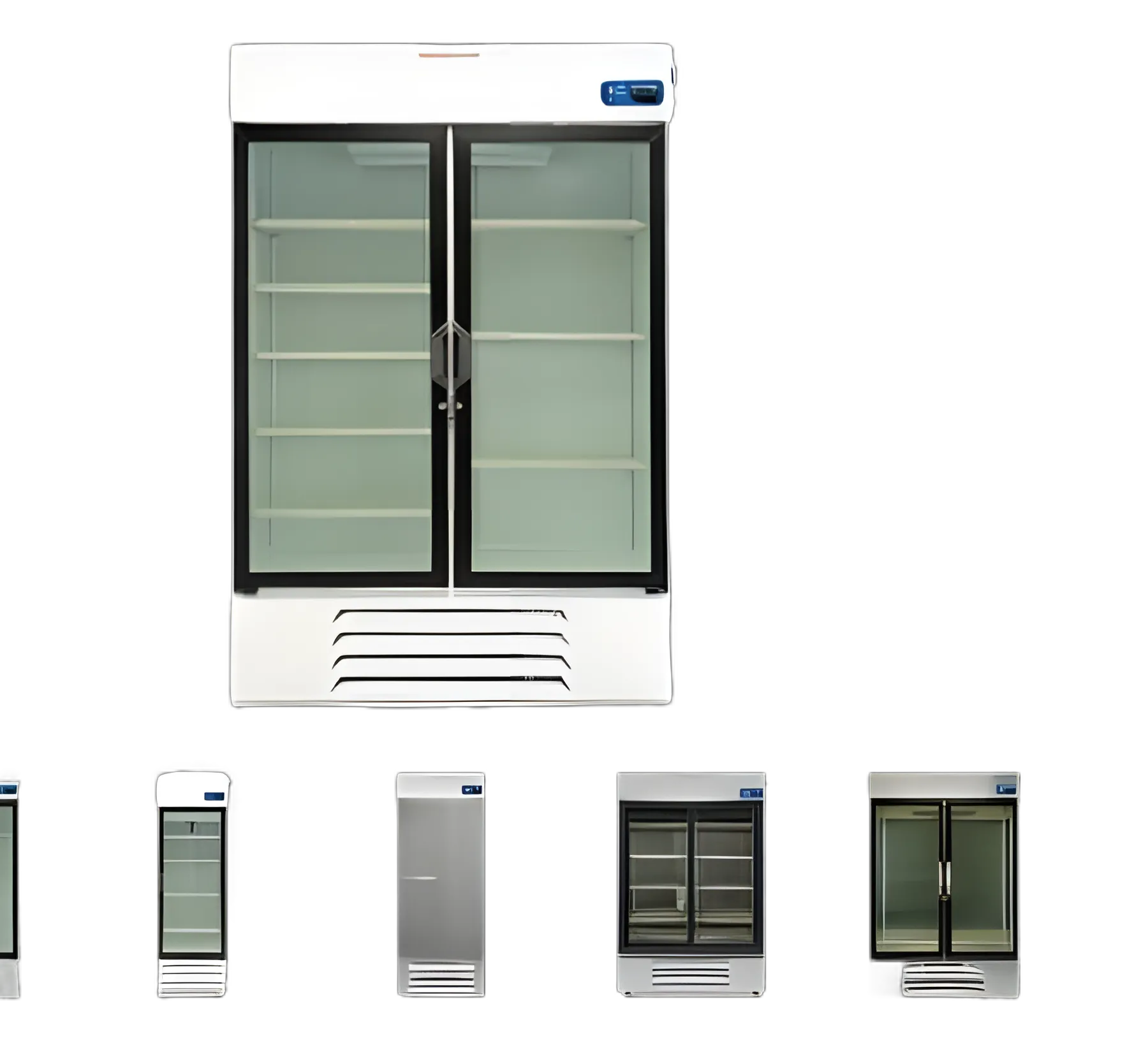 Thermo Scientific™ TSG Series 12 cu.ft. Laboratory Refrigerator with Glass Door and Adaptive Defrost