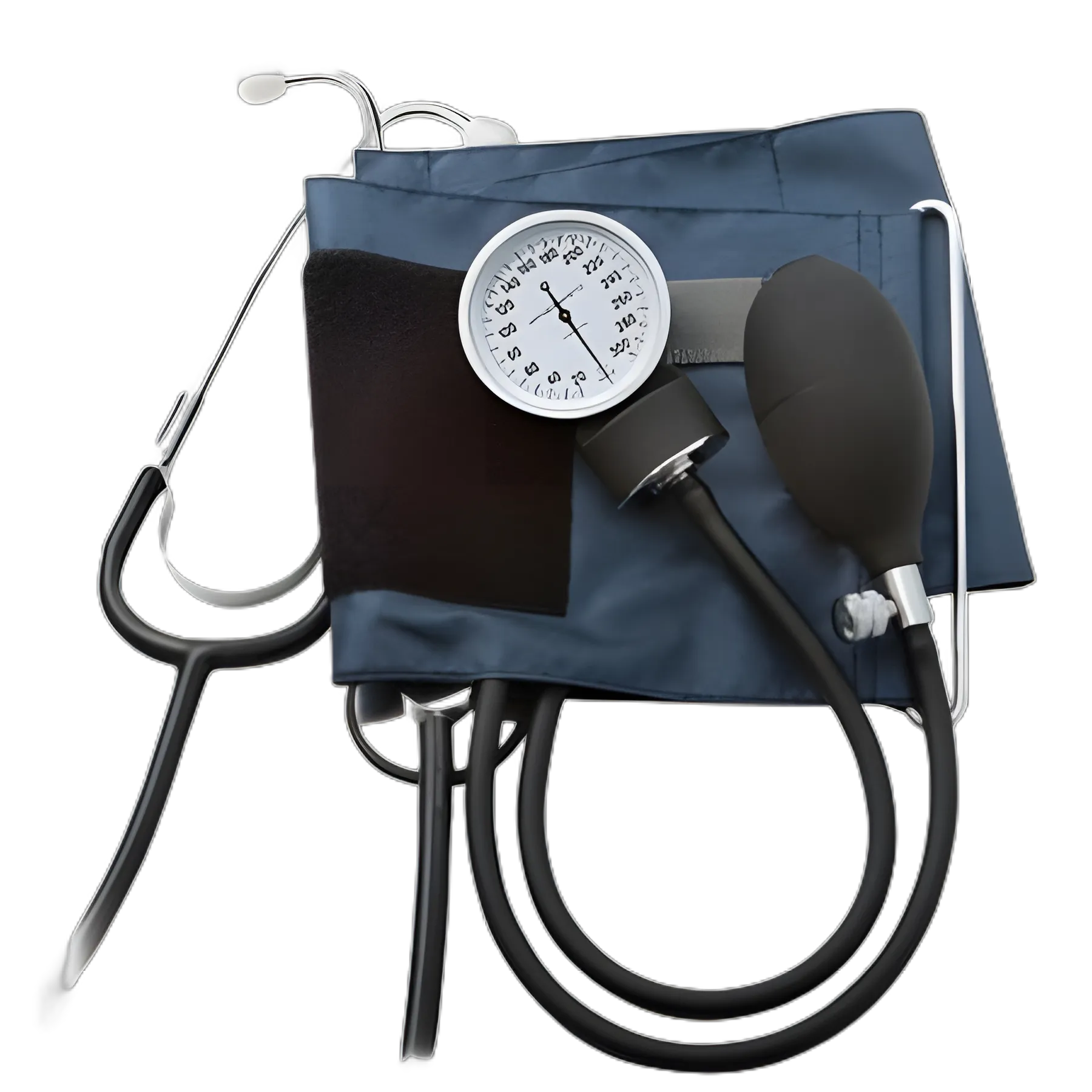 Reusable Aneroid / Stethoscope Set Prosphyg™ 790 Series 34 to 50 cm Large Adult Cuff Single Head General Exam Stethoscope Pocket Aneroid