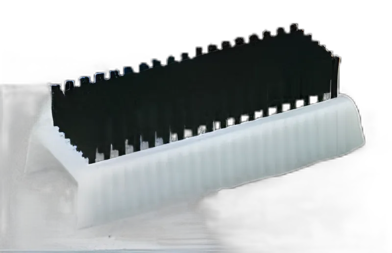 Scrub Brush Cub Nylon Bristles White