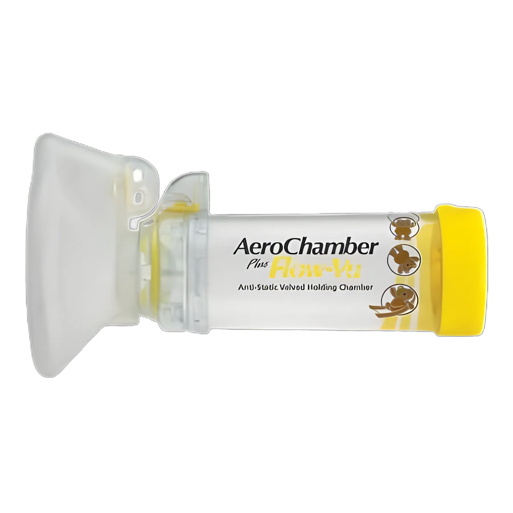 AEROCHAMBER PLUS® FLOW-VU® Anti-Static Holding Chamber with Intermediate Mask