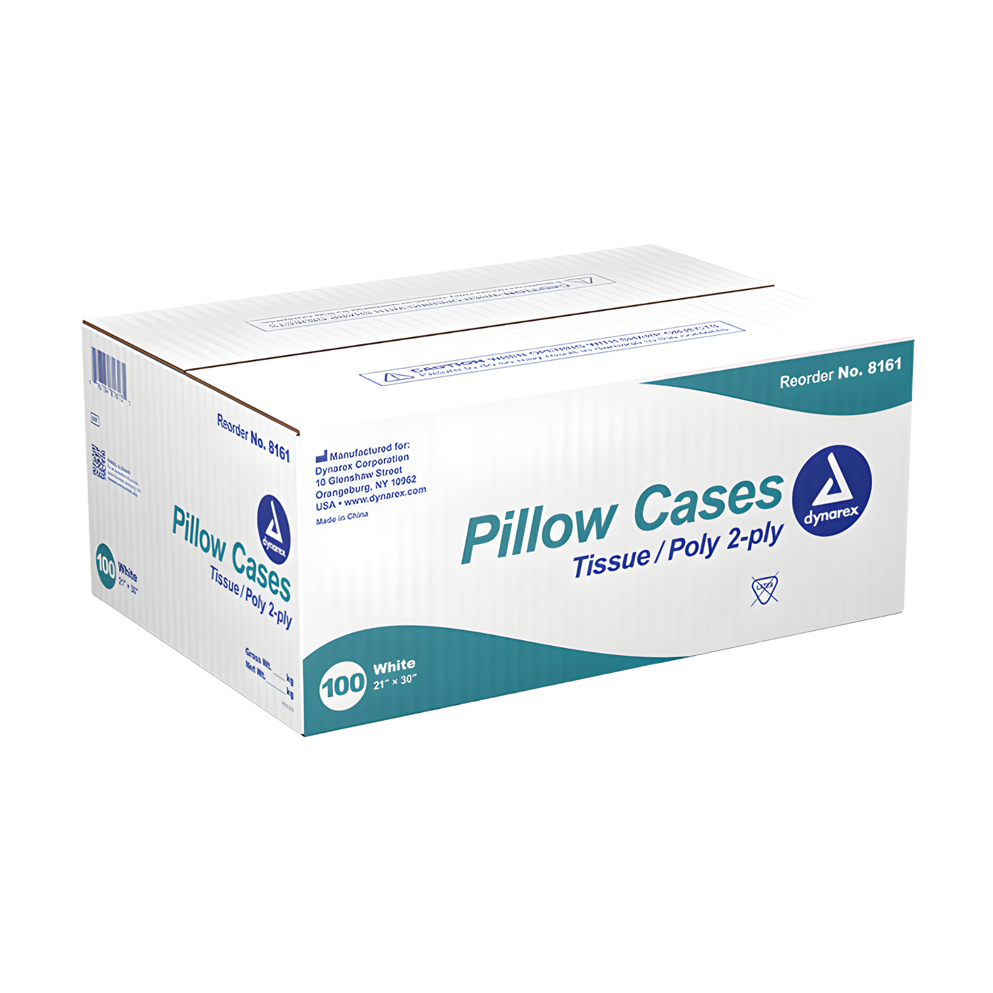 Pillow Cases, 2-Ply, 21” x 30”, 100/cs