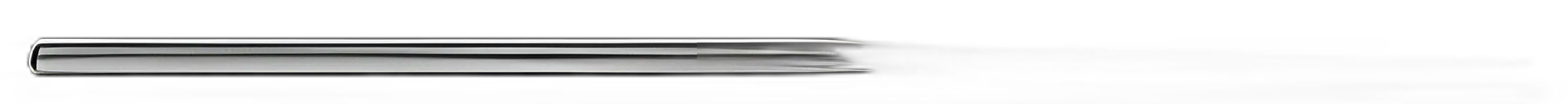 Round Knife V. Mueller® Sheehy Stainless Steel 2.5 mm Cup Width X 6-1/2 Inch Length Square Handle NonSterile Reusable