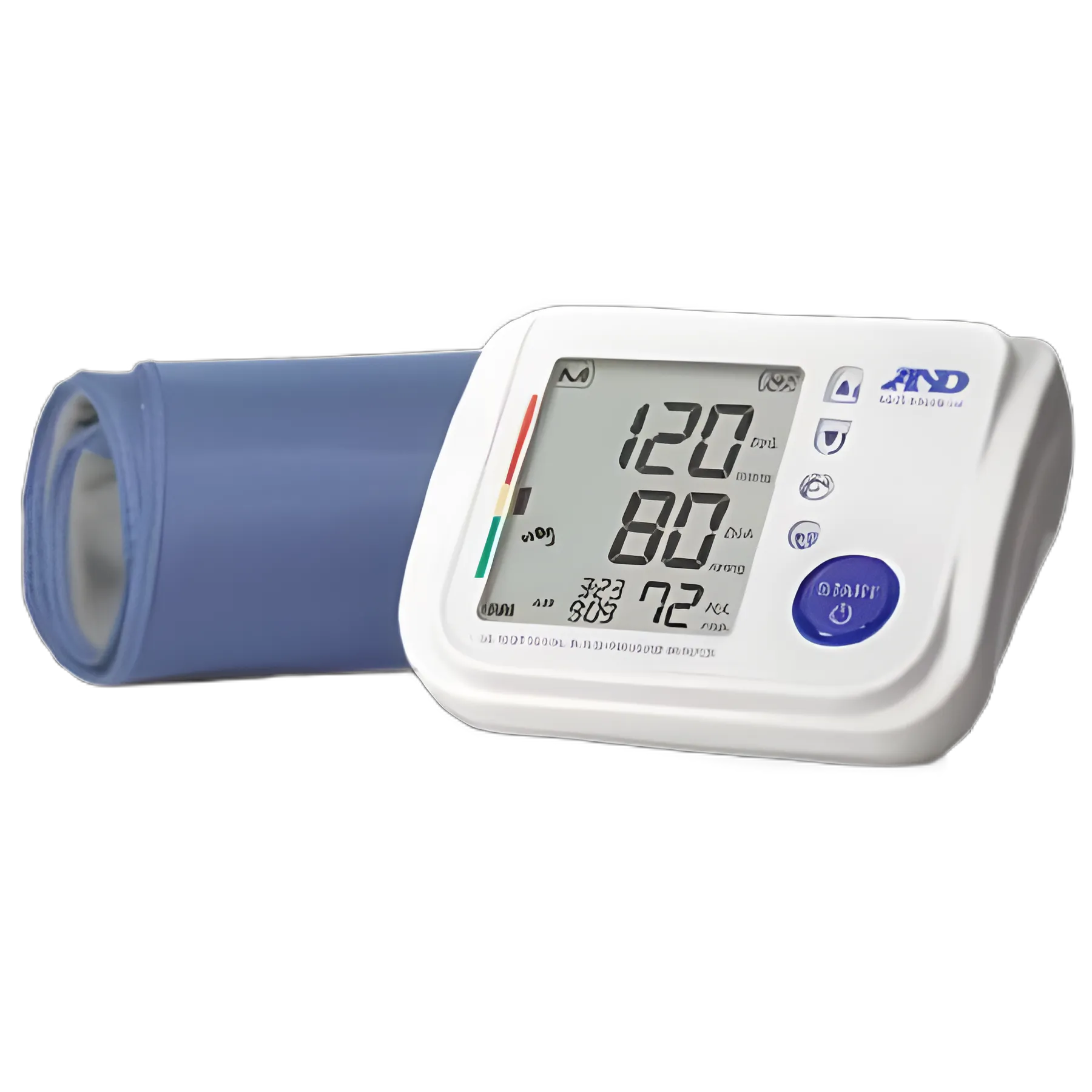 Home Automatic Digital Blood Pressure Monitor A&D Medical Large Cuff Nylon Cuff 23 - 37 cm Talking Model