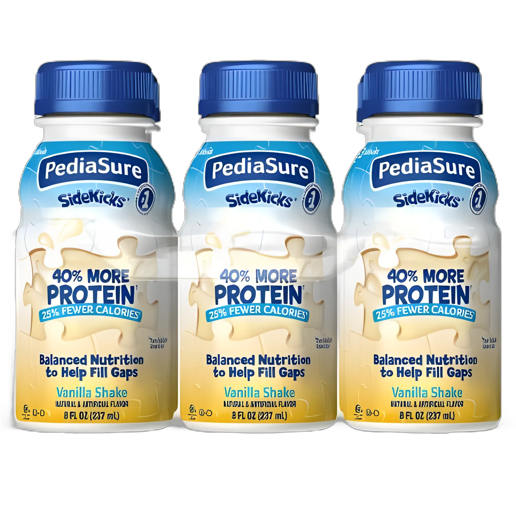 PediaSure® Sidekicks® Vanilla Shake: Pediatric Oral Supplement for Nutritional Support - 8 oz.