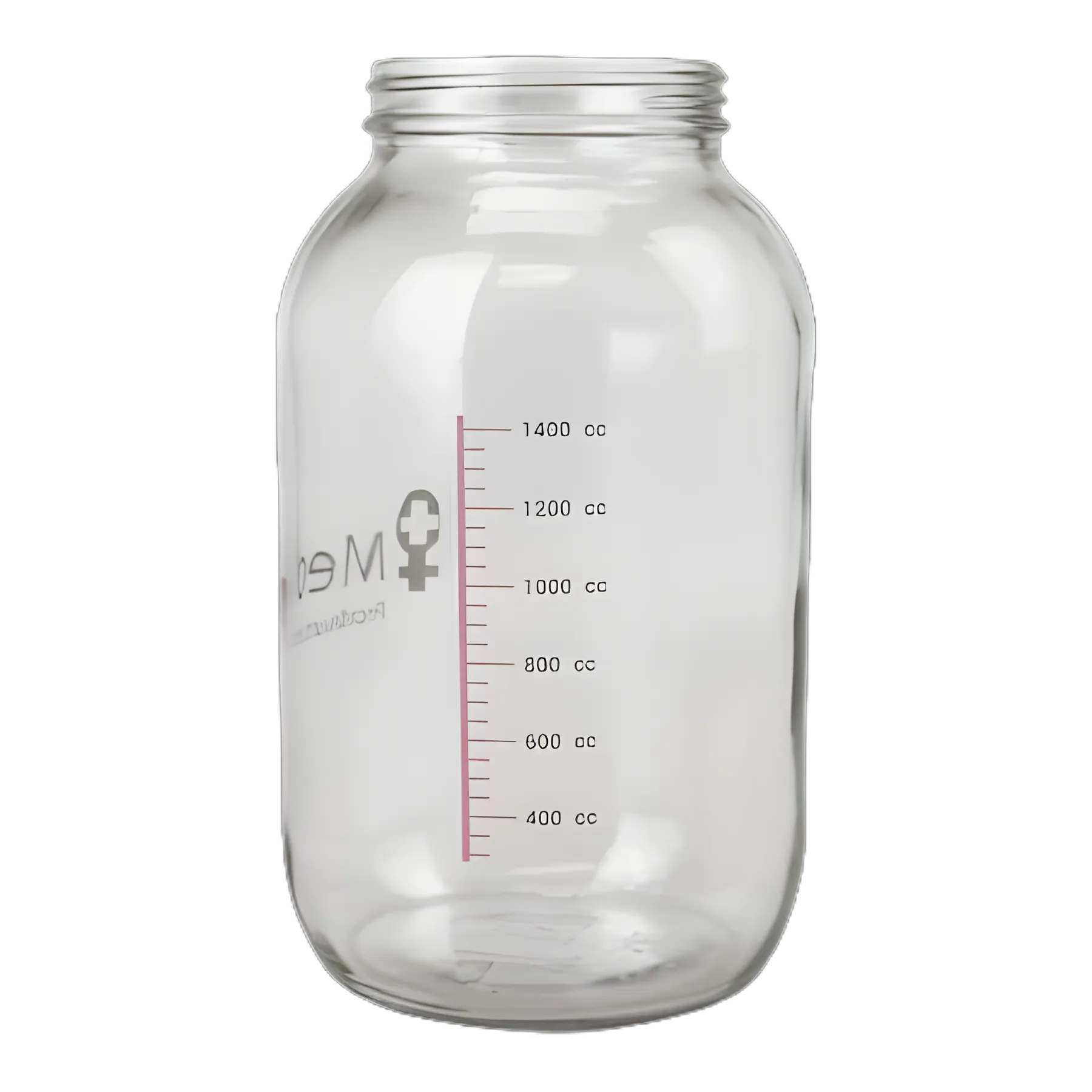 Suction Collection Bottle 1400 mL Sealing Lid