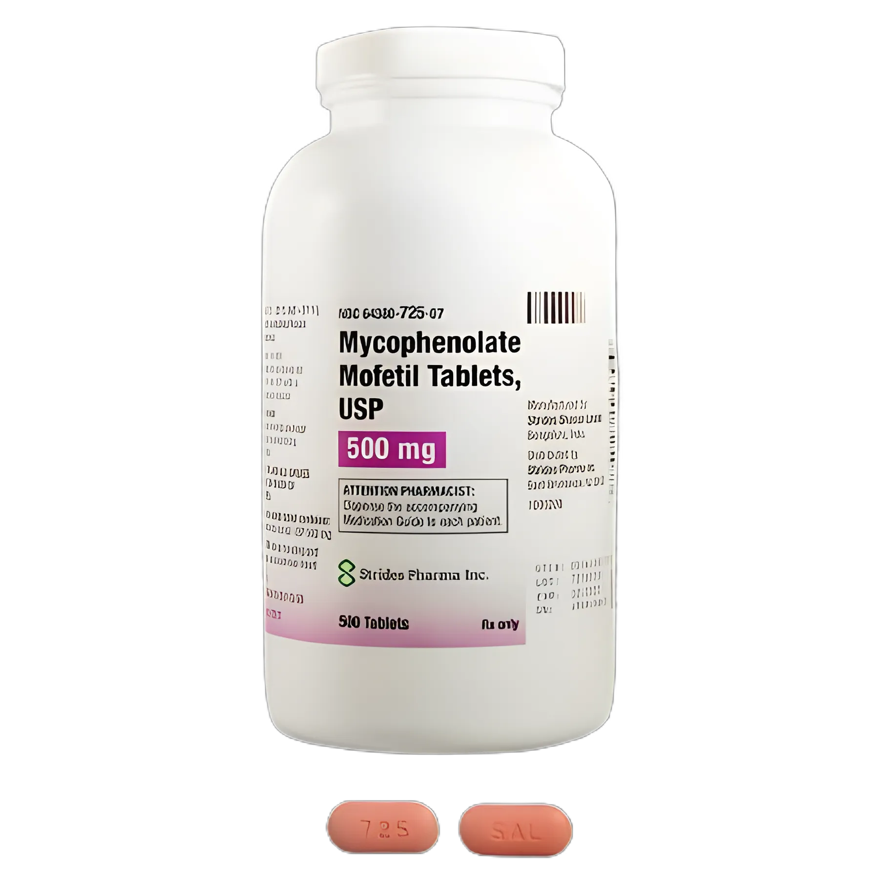 Mycophenolate Mofetil 500 mg Capsules by Strides Pharma - Immunosuppressive Treatment