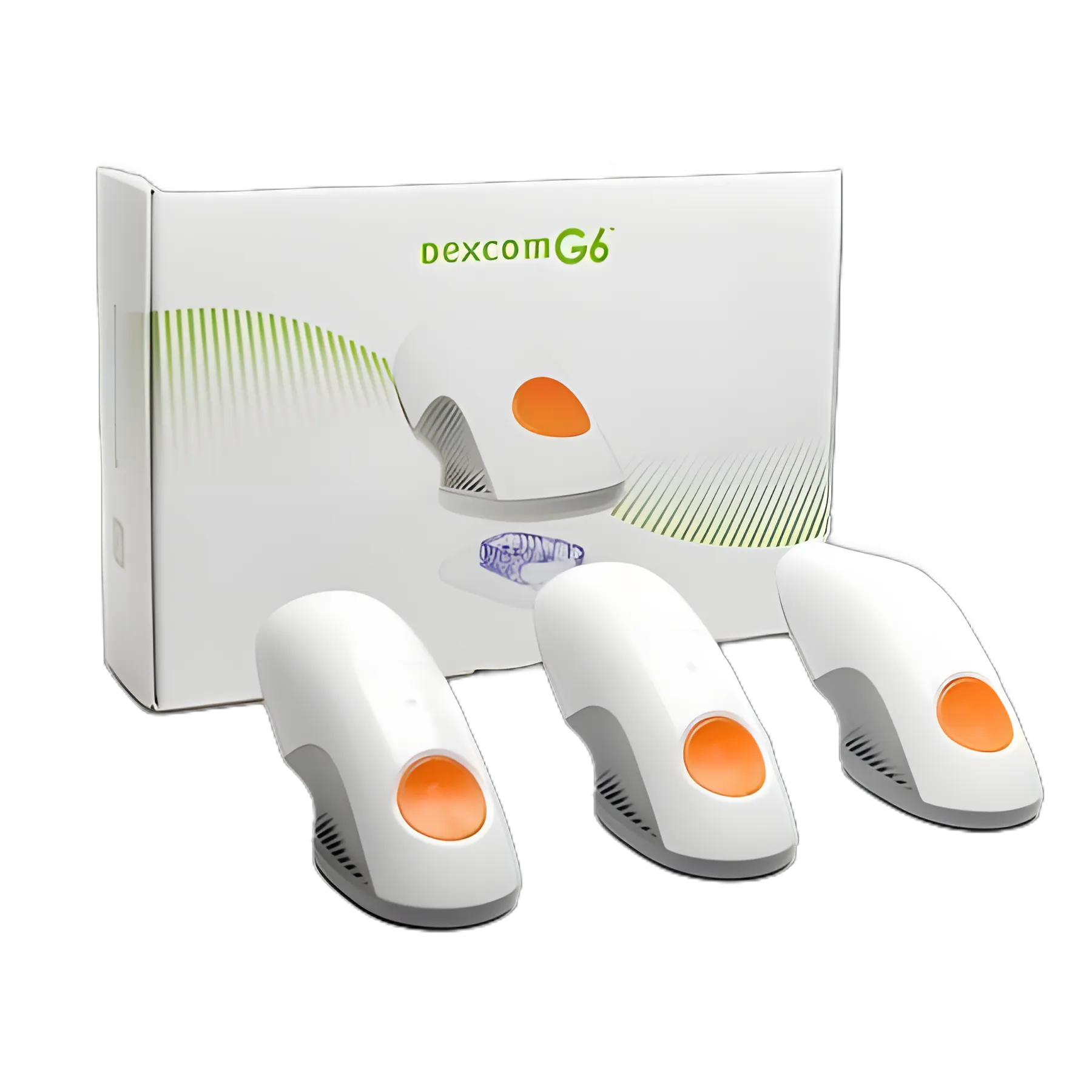 Dexcom G6 Glucose Sensor for Continuous Glucose Monitoring