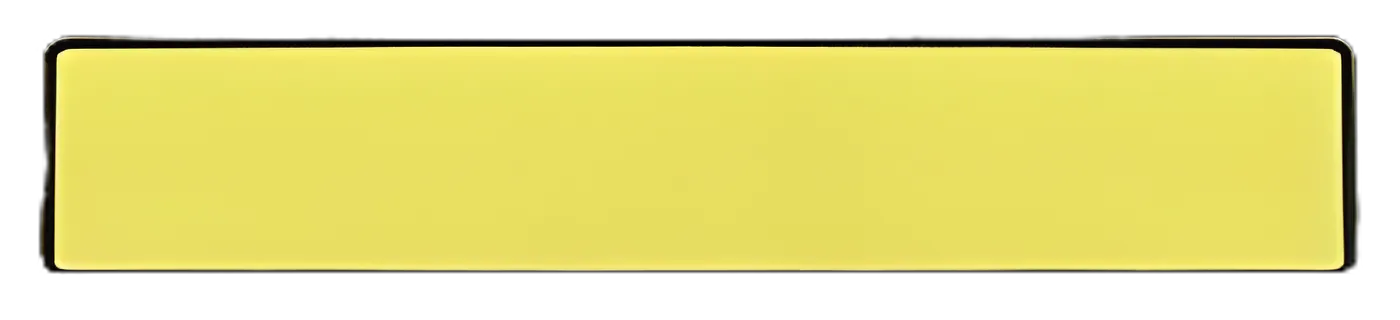 Blank Label Instructional Label Yellow Autoclavable 1 X 5-3/8 Inch